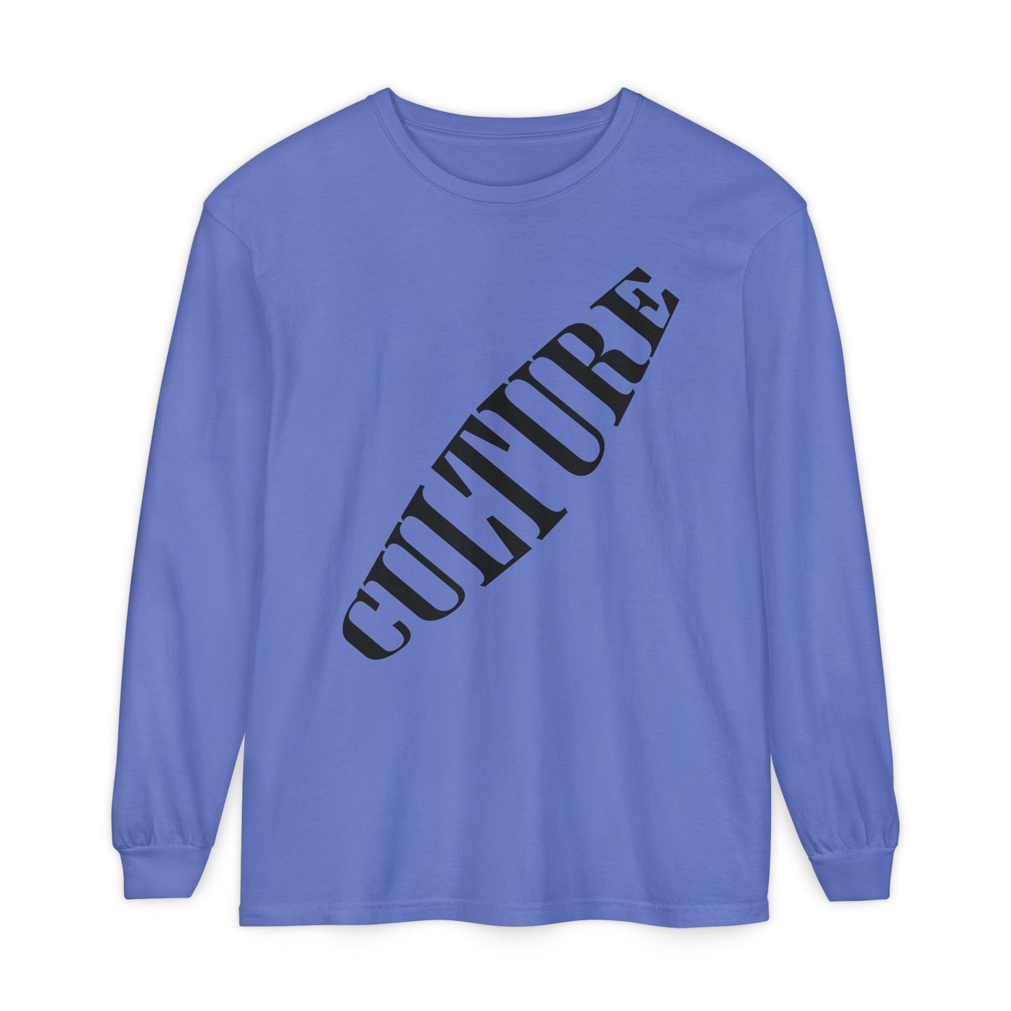 HUMANS APPAREL - Unisex Long Sleeve T-Shirt - 'Culture' Graphic Tee for Trendsetters