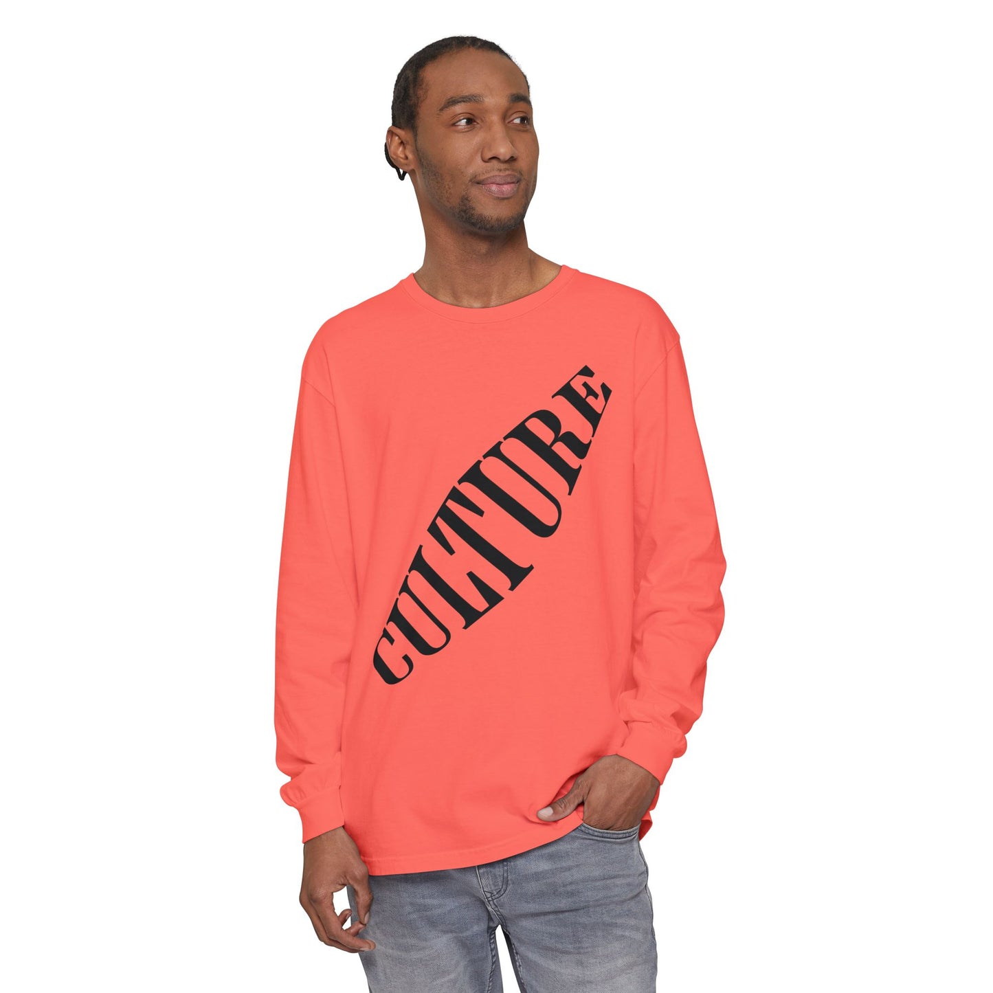 HUMANS APPAREL - Unisex Long Sleeve T-Shirt - 'Culture' Graphic Tee for Trendsetters
