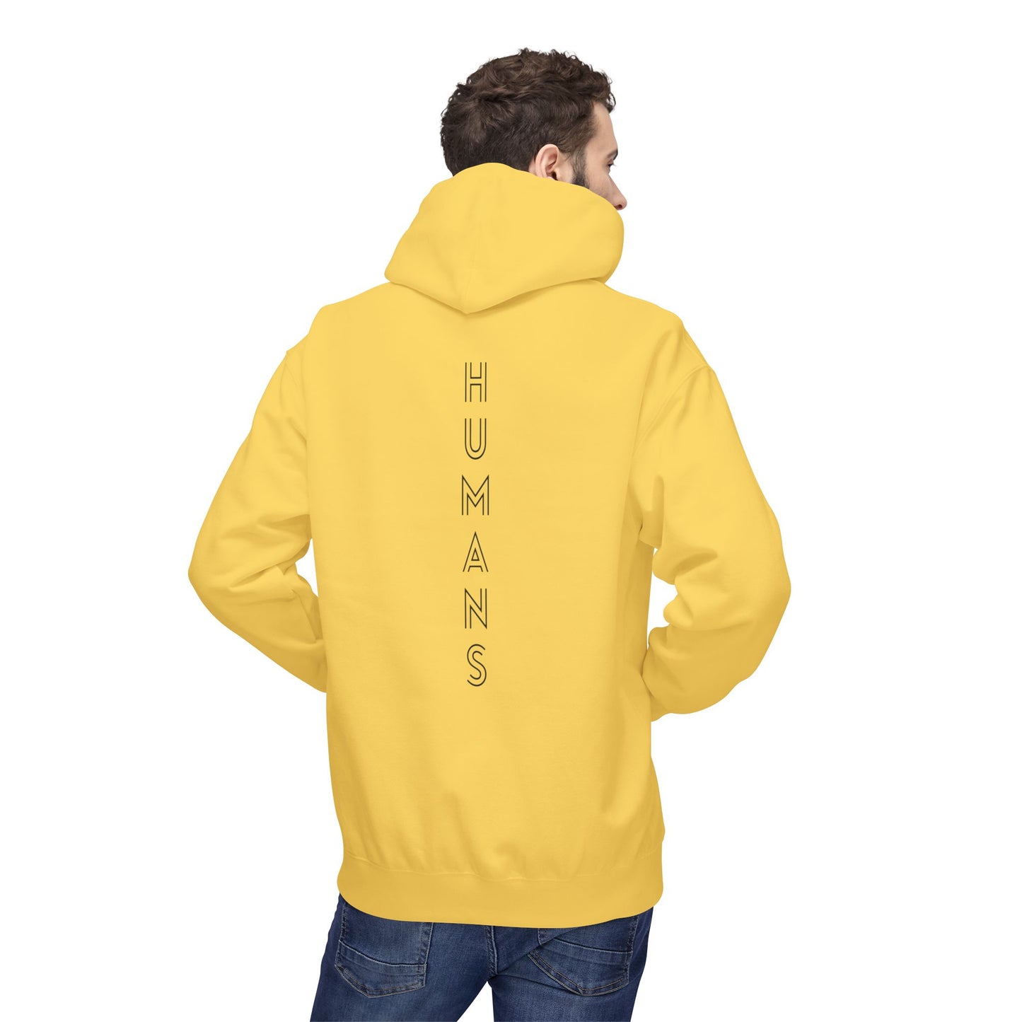 HUMANS APPAREL - The Bloodline is Humans Hoodie - Unisex Soft Style Fleece Sweatshirt