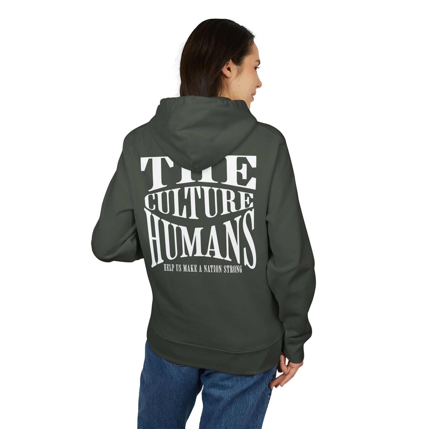 HUMANS APPAREL - Unisex Cruiser 2.0 "CULTURE" Hoodie, Cozy Streetwear, Casual Layering Piece, Ideal for Chill Days.