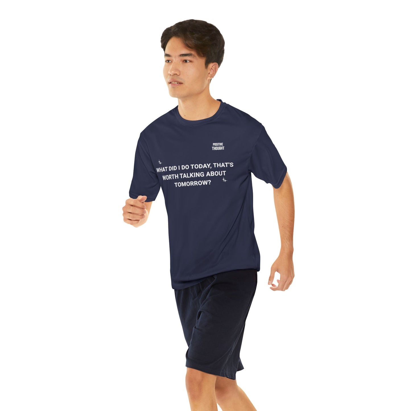 HUMANS APPAREL - Men's Motivational Performance T-Shirt, Inspirational  Activewear for Everyday