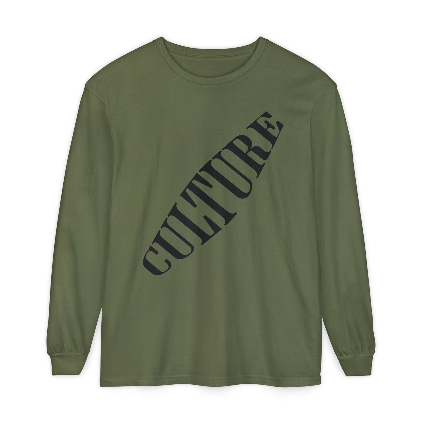 HUMANS APPAREL - Unisex Long Sleeve T-Shirt - 'Culture' Graphic Tee for Trendsetters