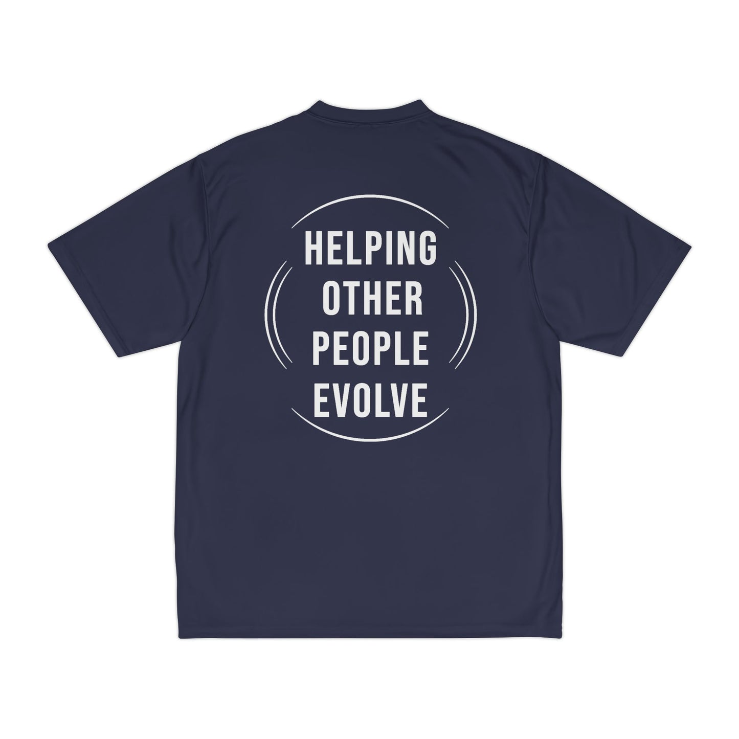 HUMANS APPAREL - Men's Performance T-Shirt - "HOPE" Helping Other People Evolve - Motivational Activewear