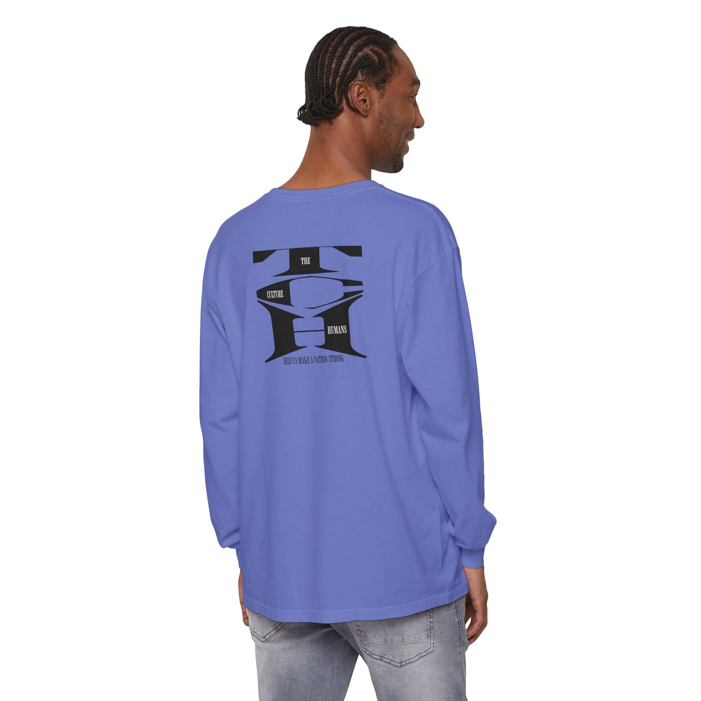 HUMANS APPAREL - Unisex Long Sleeve T-Shirt - 'Culture' Graphic Tee for Trendsetters