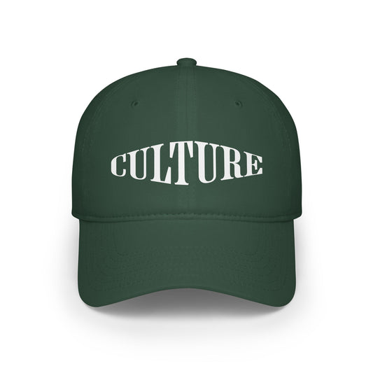 HUMANS BRAND - "CULTURE" Low Profile Baseball Cap - Trendy Adjustable Hat for Casual Style