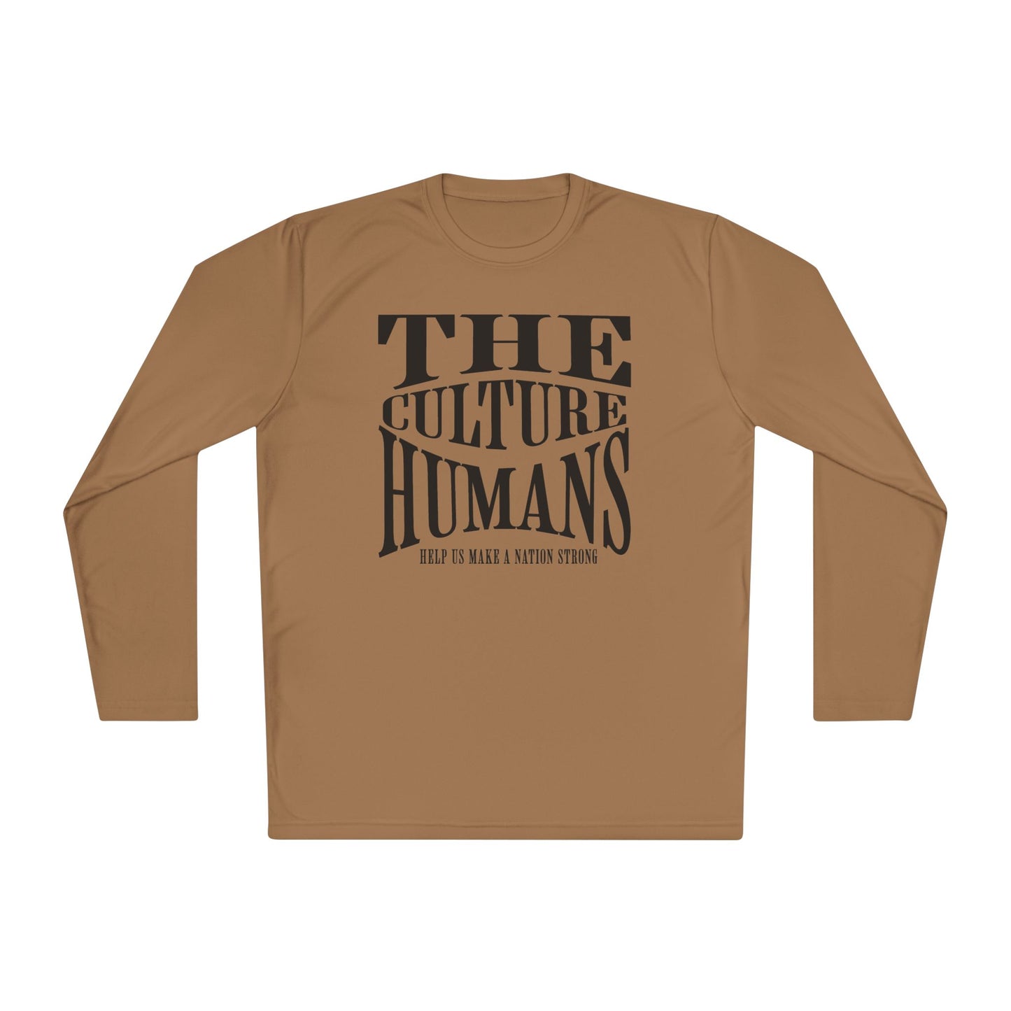 HUMANS APPAREL - Unisex Lightweight Long Sleeve Unisex Tee - The Culture Humans Design, Casual Wear