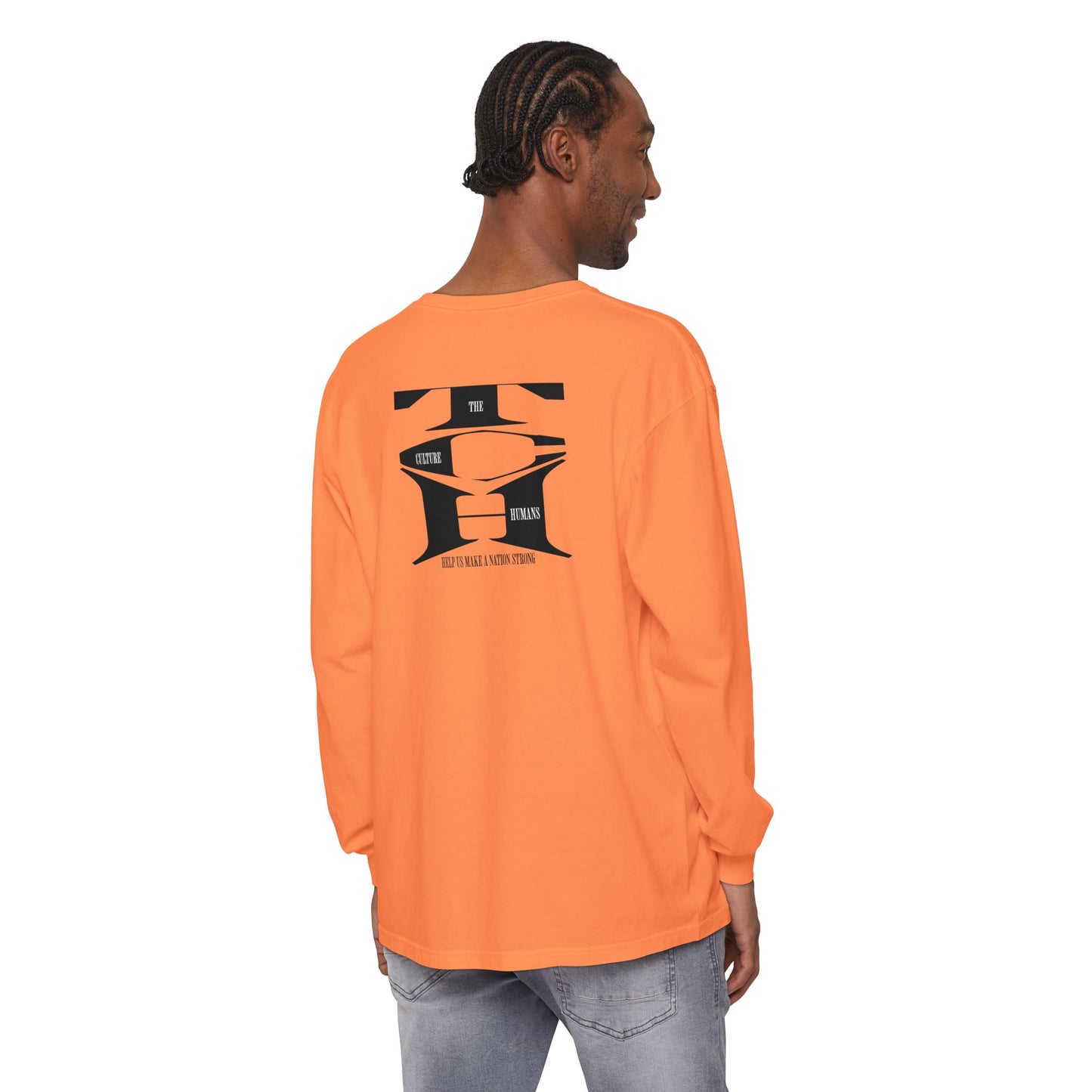 HUMANS APPAREL - Unisex Long Sleeve T-Shirt - 'Culture' Graphic Tee for Trendsetters