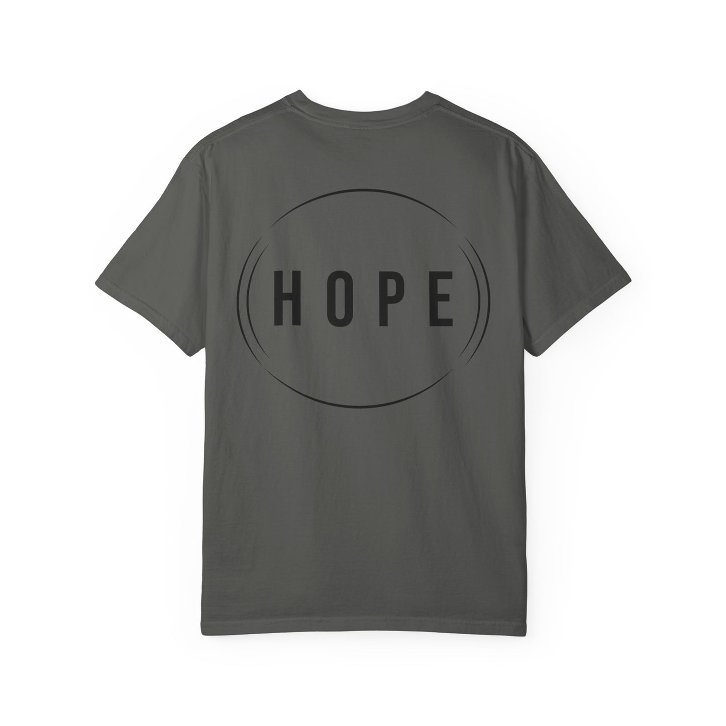HUMANS APPAREL - Unisex Garment-Dyed T-Shirt - "Hope Helping Other People Evolve" Inspirational Tee
