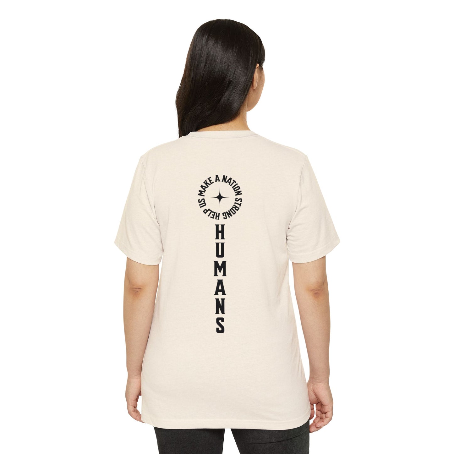 HUMANS APPAREL - Women's Organic T-Shirt - With Healing Hands Logo