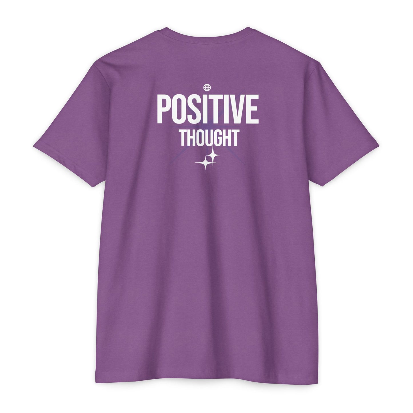 HUMANS APPAREL - Positive Thought Unisex CVC Jersey T-Shirt - Inspirational Quote Tee "Passion, Drive & Desire"
