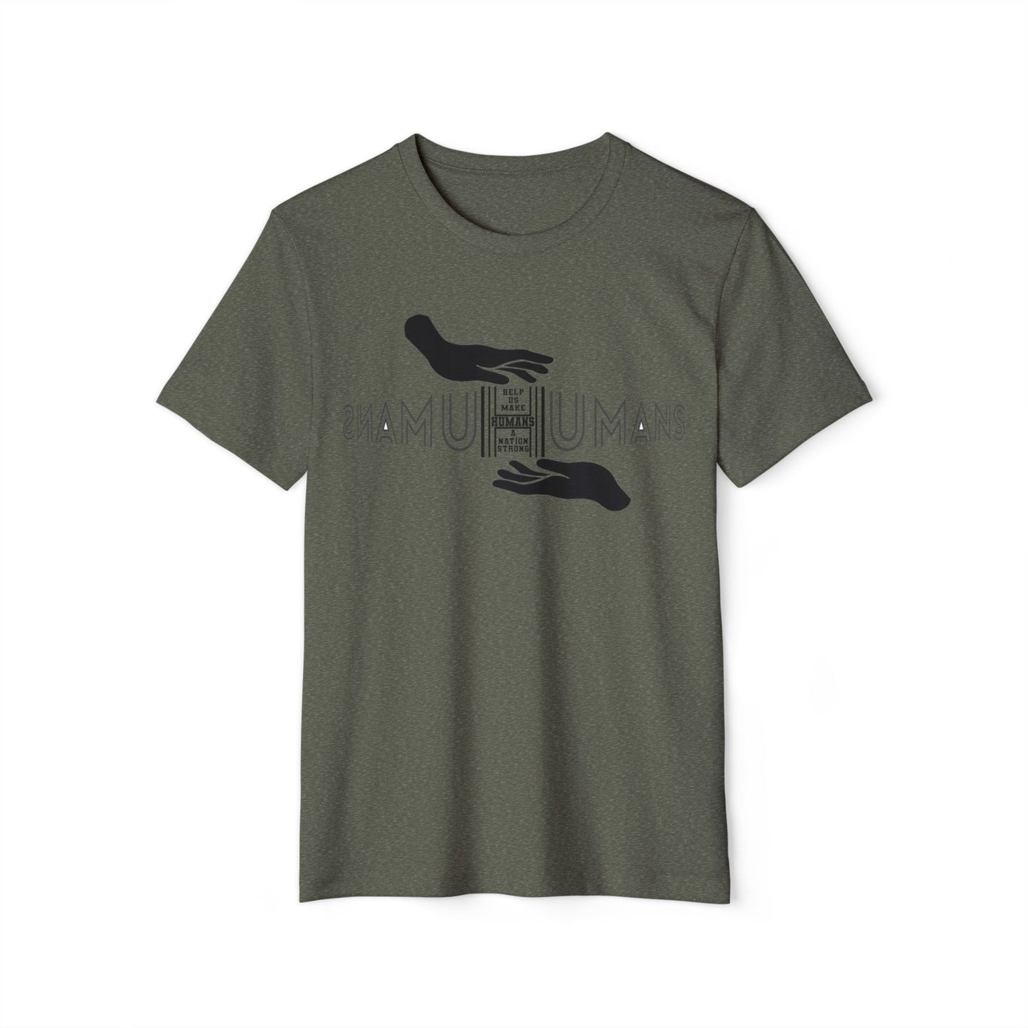 HUMANS APPAREL - Women's Organic T-Shirt - With Healing Hands Logo