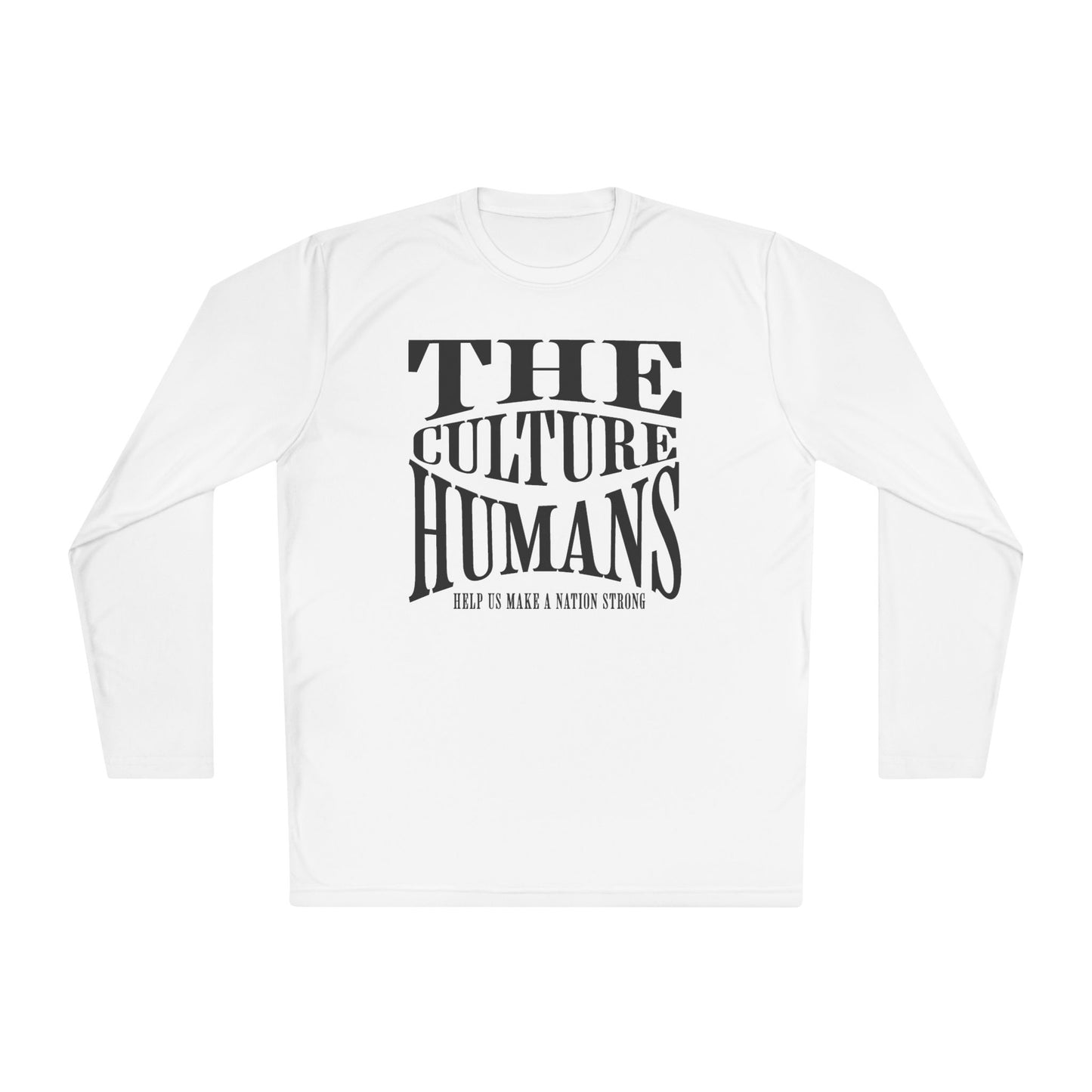 HUMANS APPAREL - Unisex Lightweight Long Sleeve Unisex Tee - The Culture Humans Design, Casual Wear