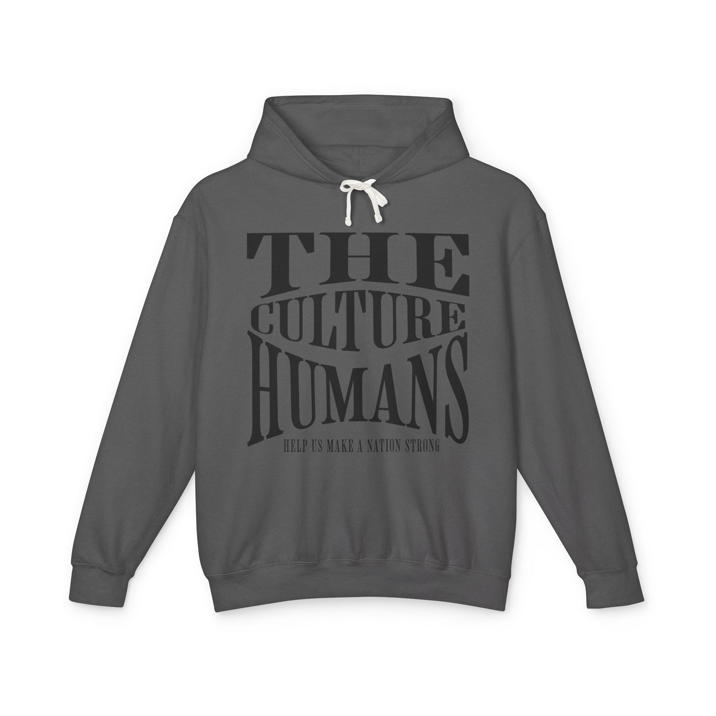 HUMANS APPAREL - Inclusive Culture Unisex Lightweight Hooded Sweatshirt | Motivational Gift for All | Perfect for Casual Wear