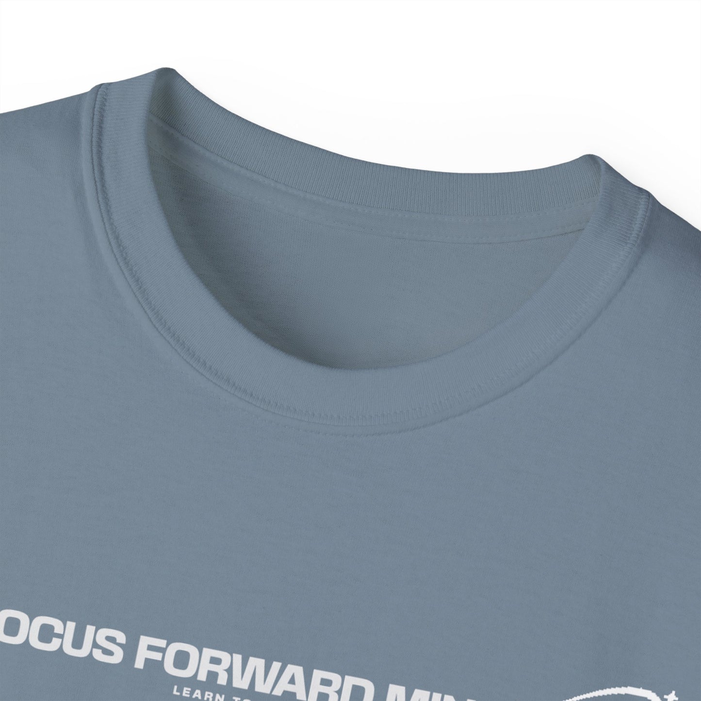HUMANS APPAREL - Focus Forward Mindset Unisex Ultra Cotton Tee - Motivational Shirt for Everyday Inspiration