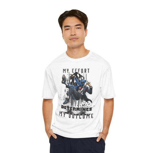 HUMANS BRAND - Motivational Men's Performance T-Shirt - 'My Effort Determines My Outcome'