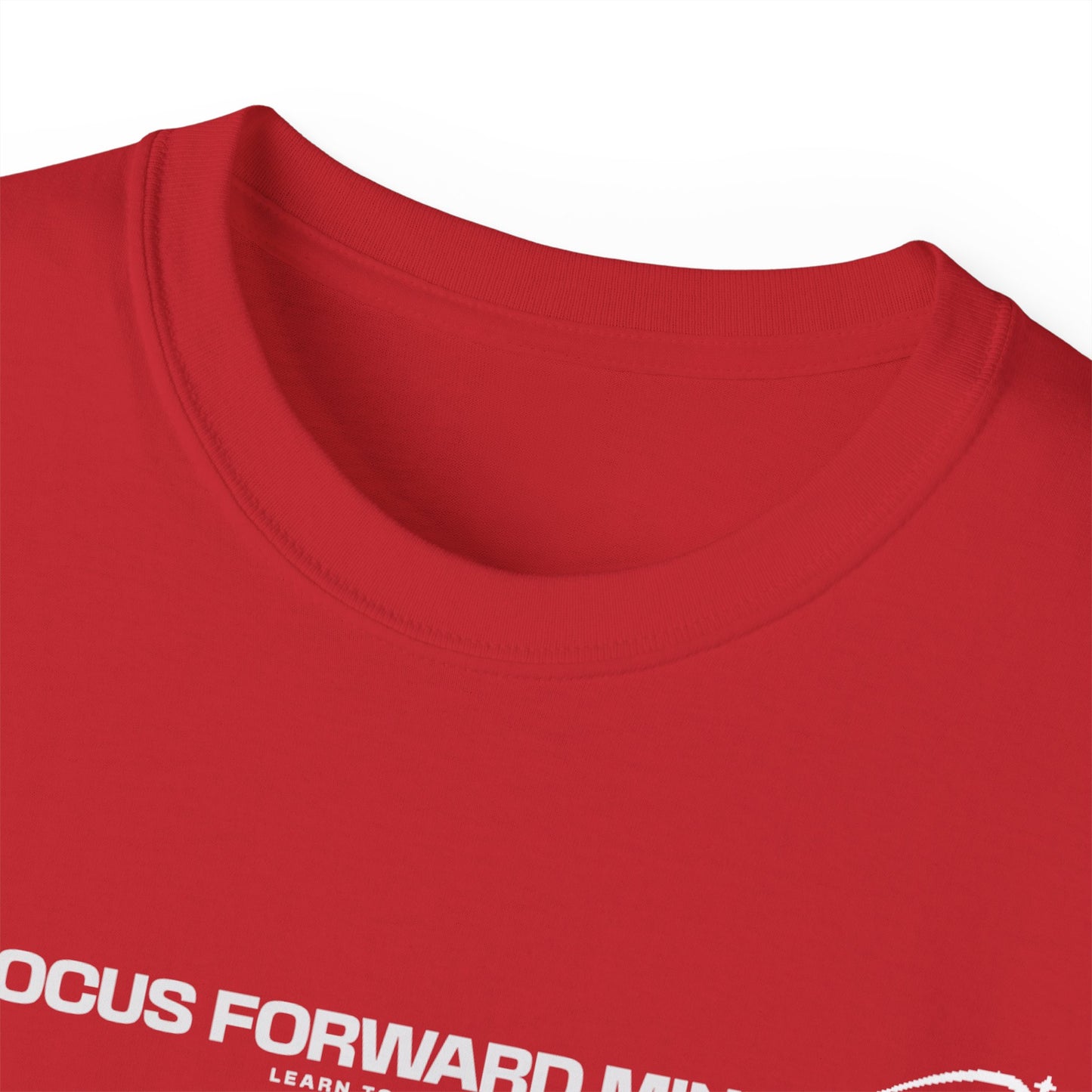HUMANS APPAREL - Focus Forward Mindset Unisex Ultra Cotton Tee - Motivational Shirt for Everyday Inspiration