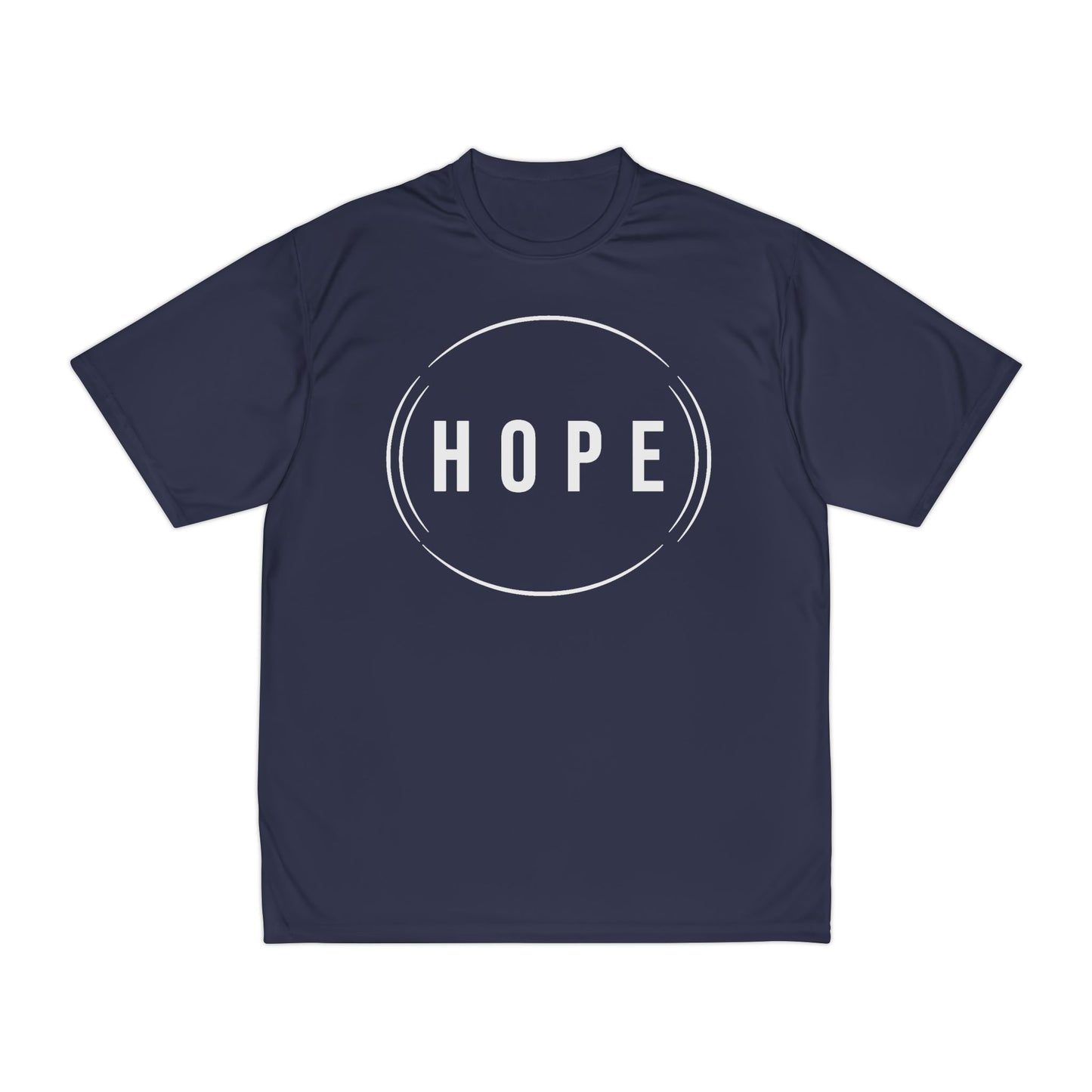 HUMANS APPAREL - Men's Performance T-Shirt - "HOPE" Helping Other People Evolve - Motivational Activewear