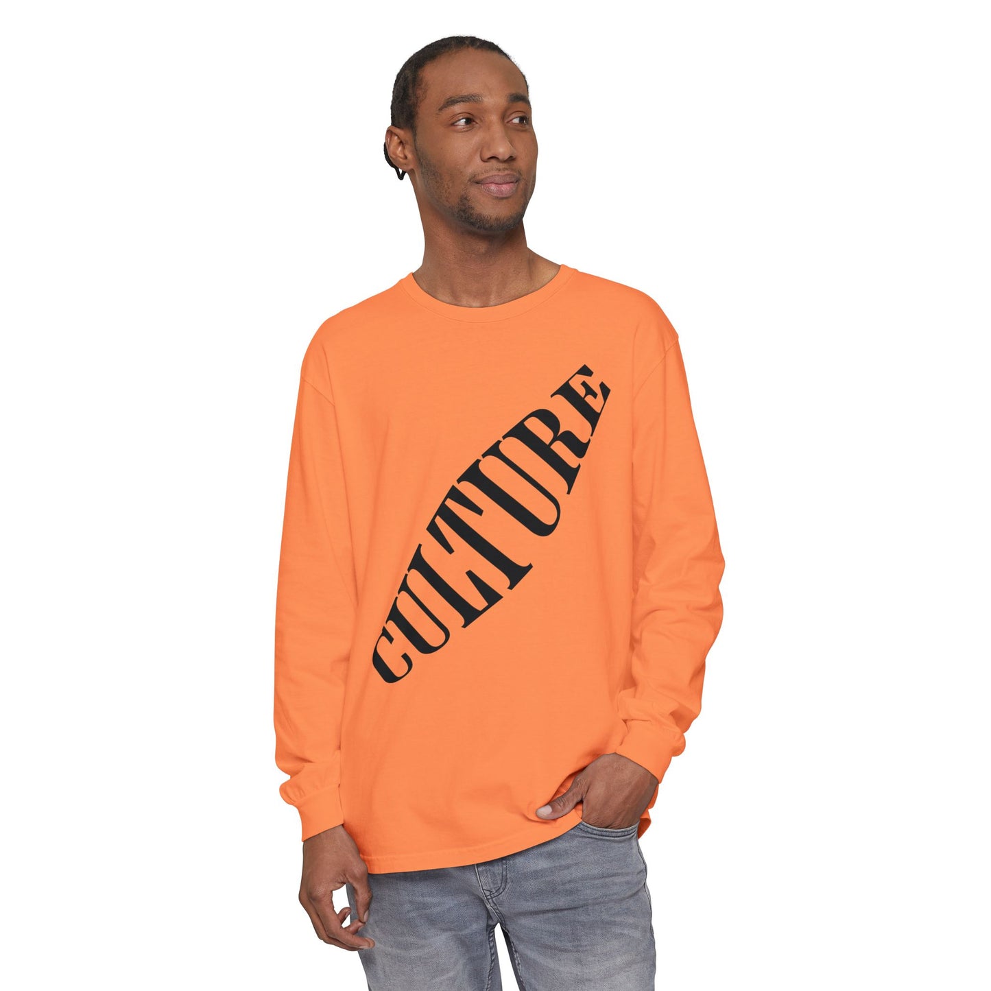 HUMANS APPAREL - Unisex Long Sleeve T-Shirt - 'Culture' Graphic Tee for Trendsetters