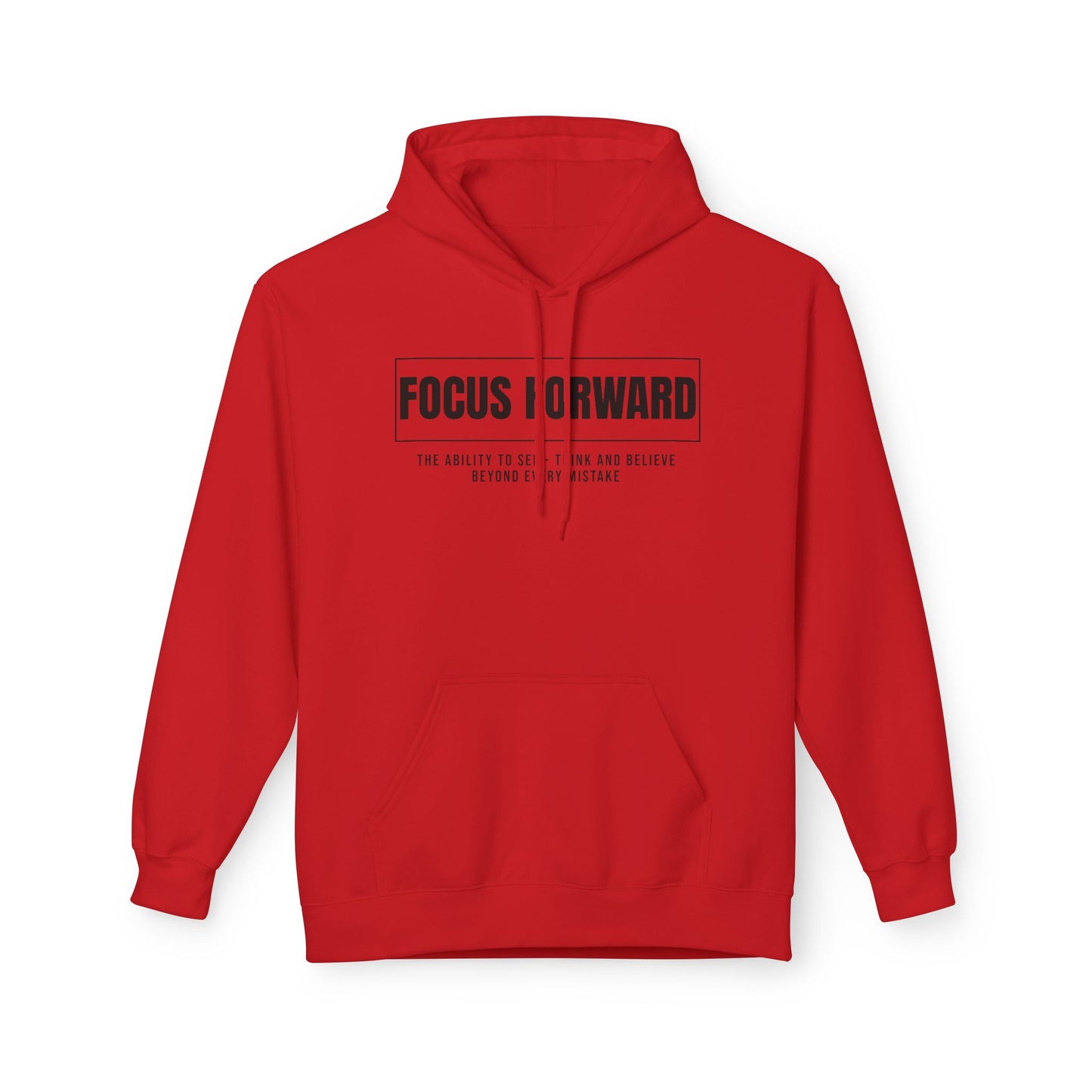 HUMANS APPAREL- "Focus Forward" Fleece Hoodie - Inspirational Fashion for Dreamers, Cozy Layer for Every Season, Motivational Gift for Friends, Unisex [...]