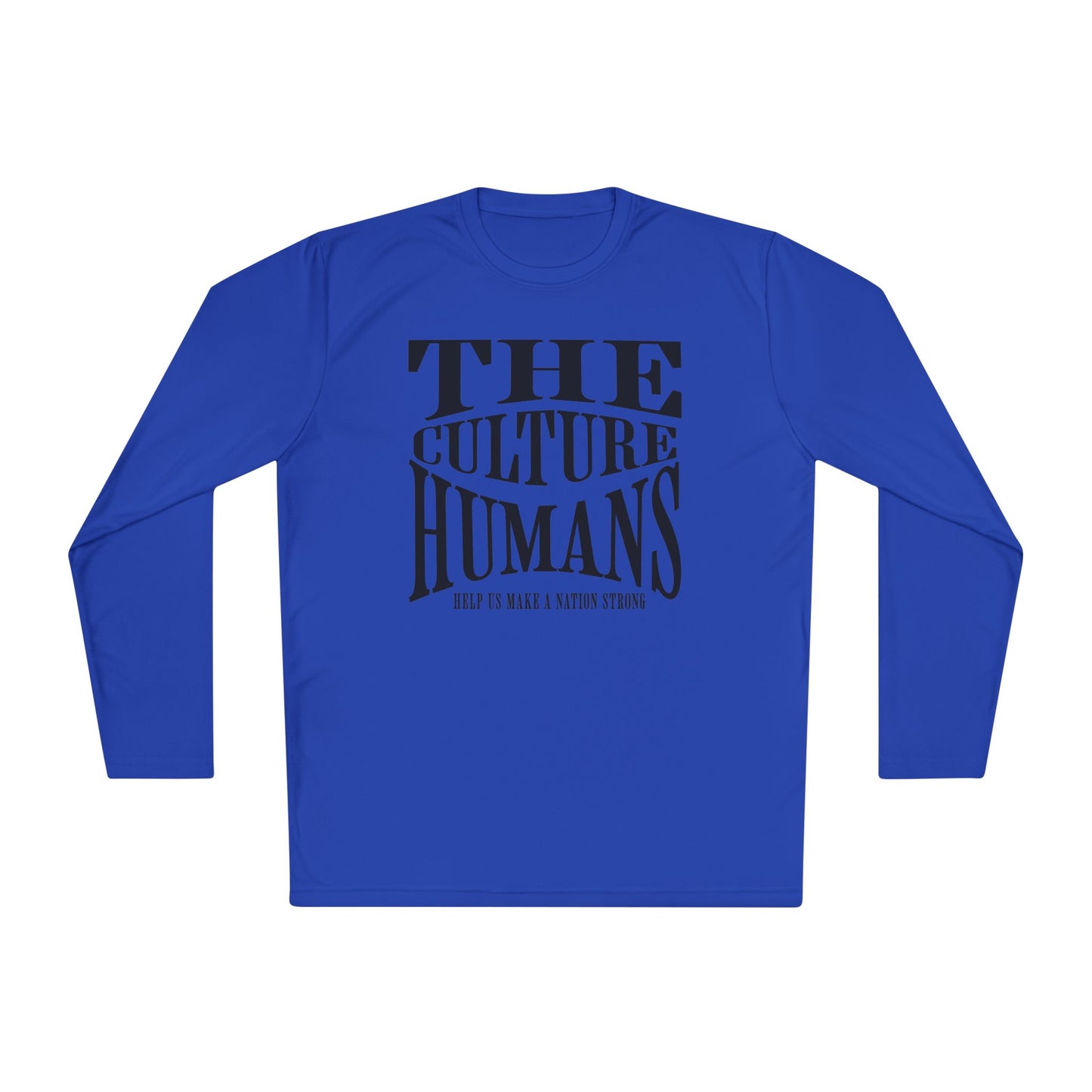 HUMANS APPAREL - Unisex Lightweight Long Sleeve Unisex Tee - The Culture Humans Design, Casual Wear