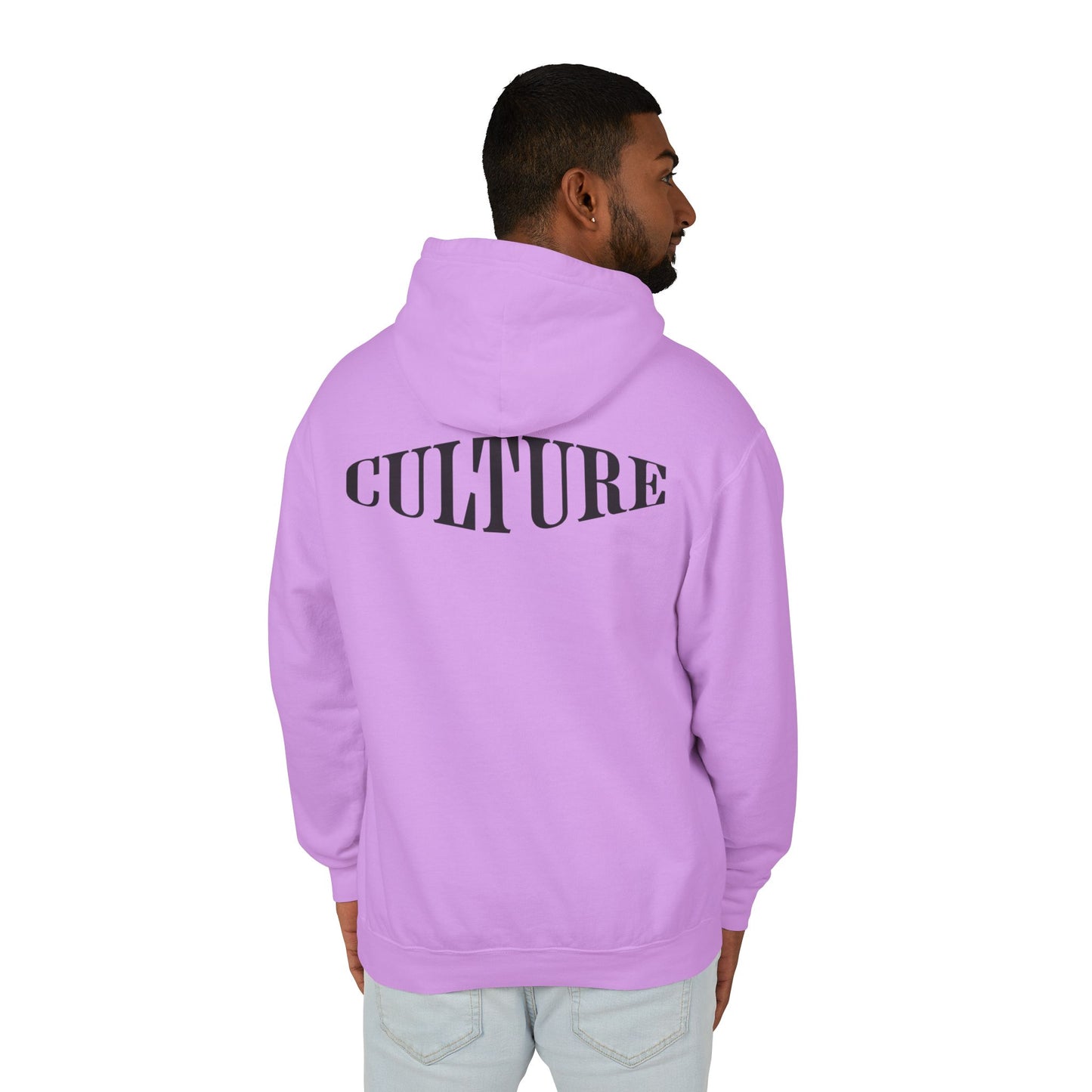 HUMANS APPAREL - Inclusive Culture Unisex Lightweight Hooded Sweatshirt | Motivational Gift for All | Perfect for Casual Wear