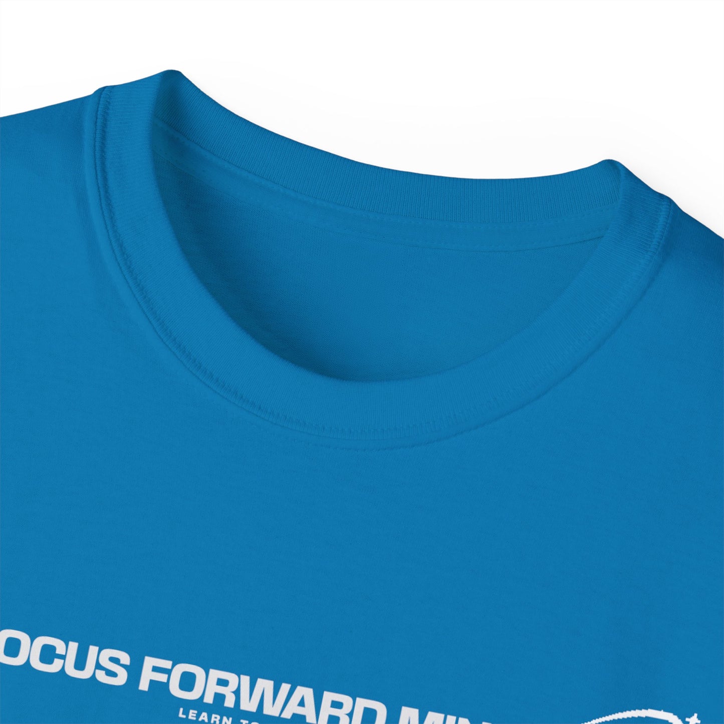 HUMANS APPAREL - Focus Forward Mindset Unisex Ultra Cotton Tee - Motivational Shirt for Everyday Inspiration