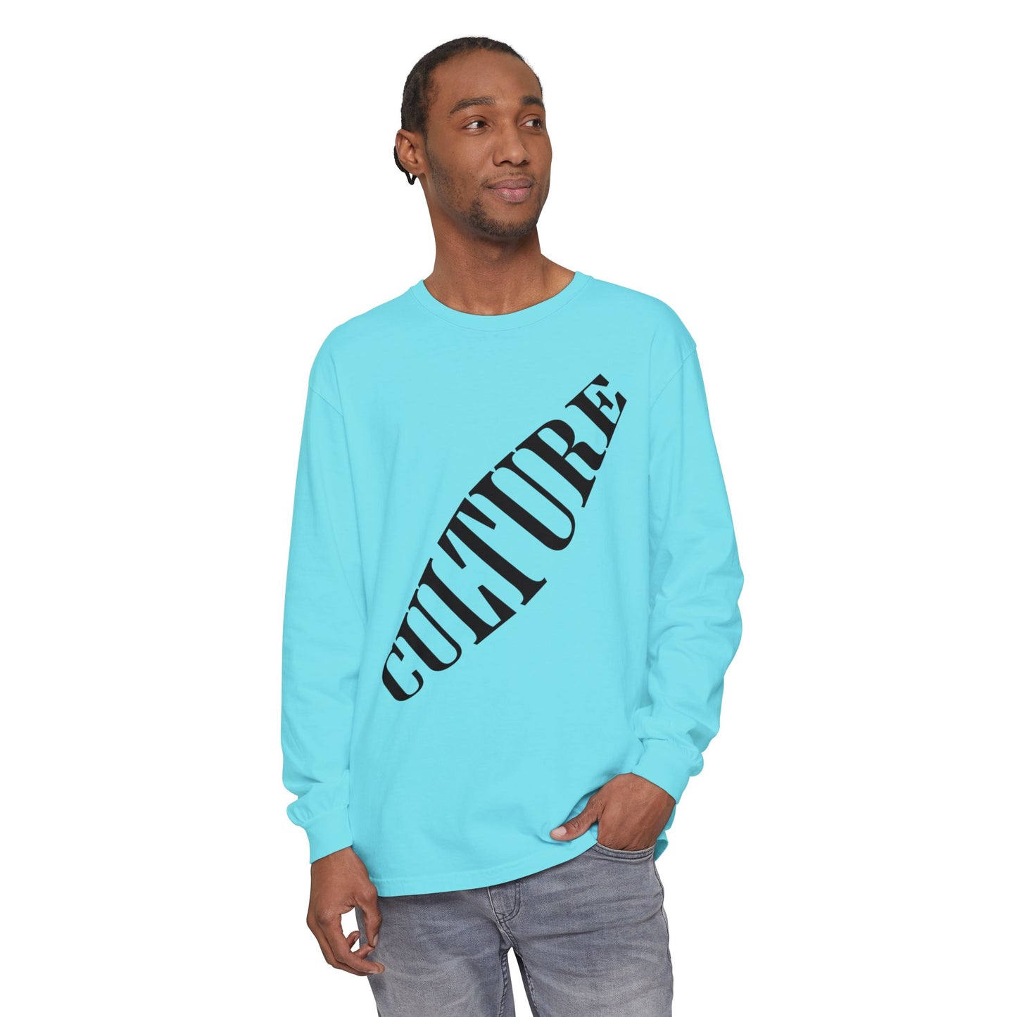 HUMANS APPAREL - Unisex Long Sleeve T-Shirt - 'Culture' Graphic Tee for Trendsetters