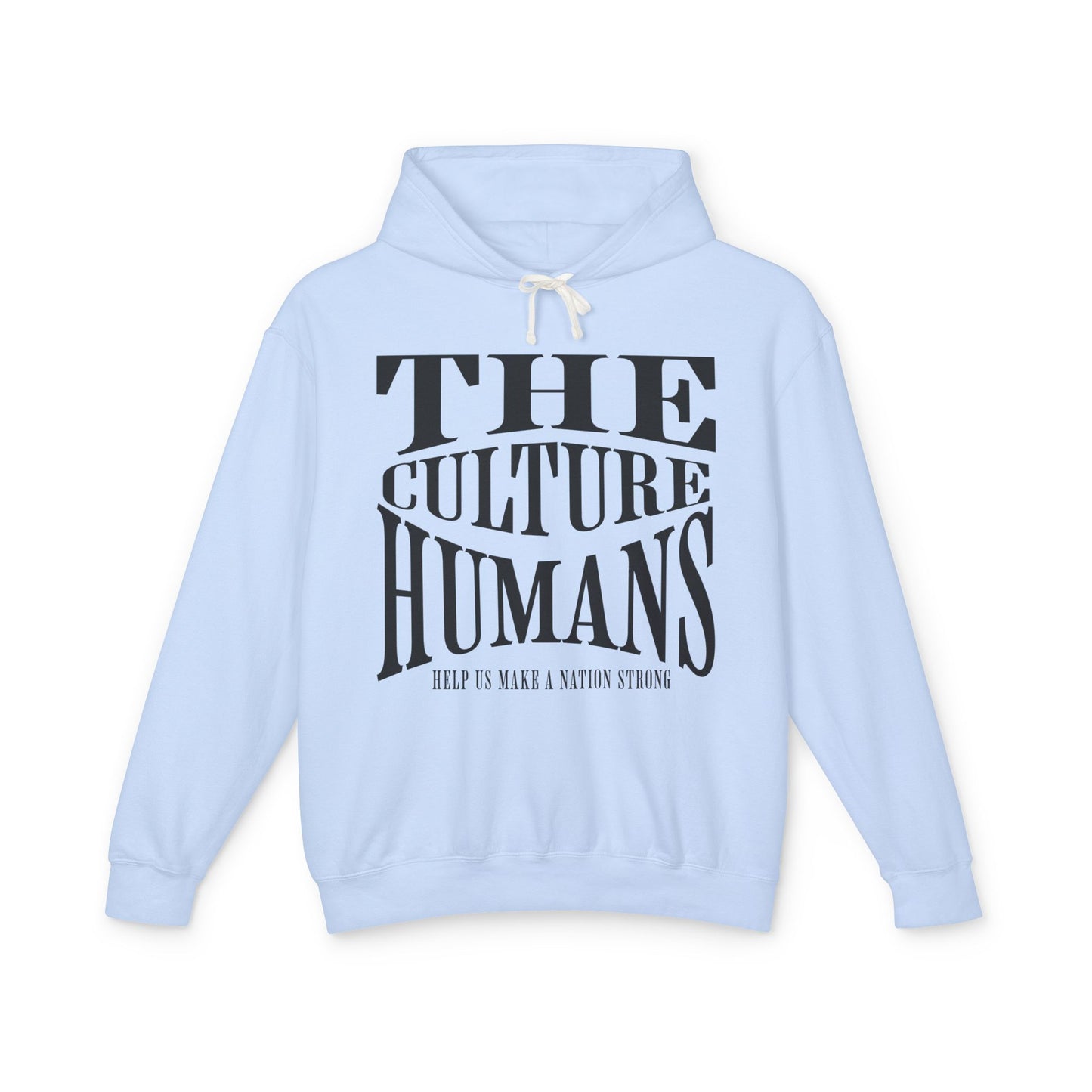 HUMANS APPAREL - Inclusive Culture Unisex Lightweight Hooded Sweatshirt | Motivational Gift for All | Perfect for Casual Wear