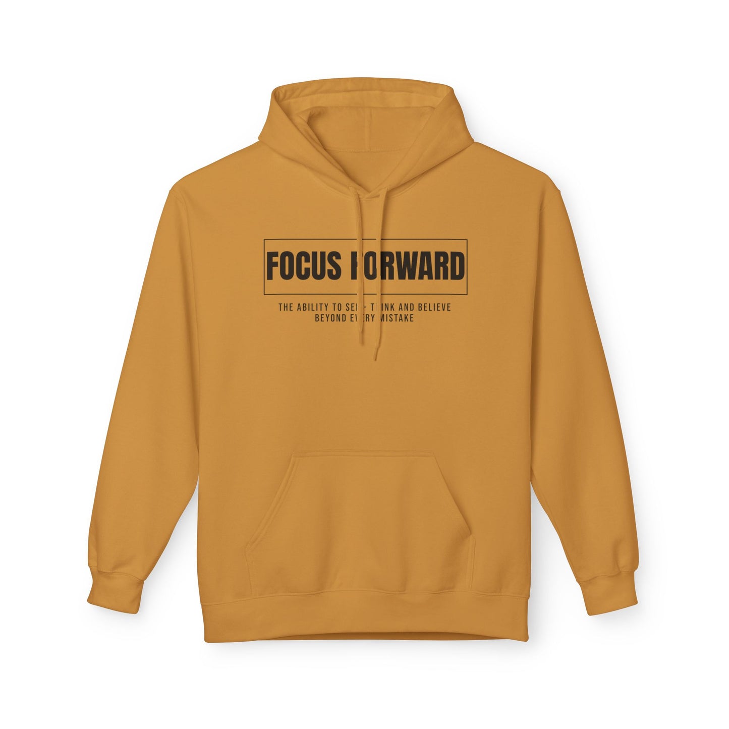 HUMANS APPAREL- "Focus Forward" Fleece Hoodie - Inspirational Fashion for Dreamers, Cozy Layer for Every Season, Motivational Gift for Friends, Unisex [...]