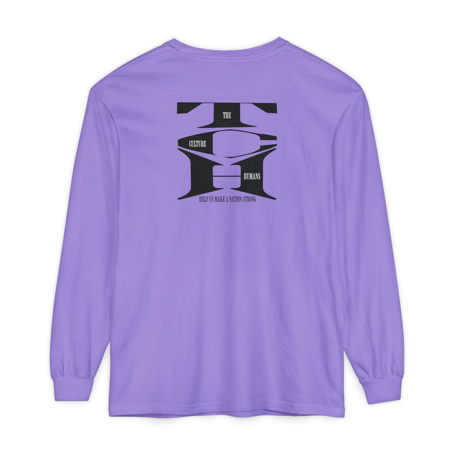HUMANS APPAREL - Unisex Long Sleeve T-Shirt - 'Culture' Graphic Tee for Trendsetters