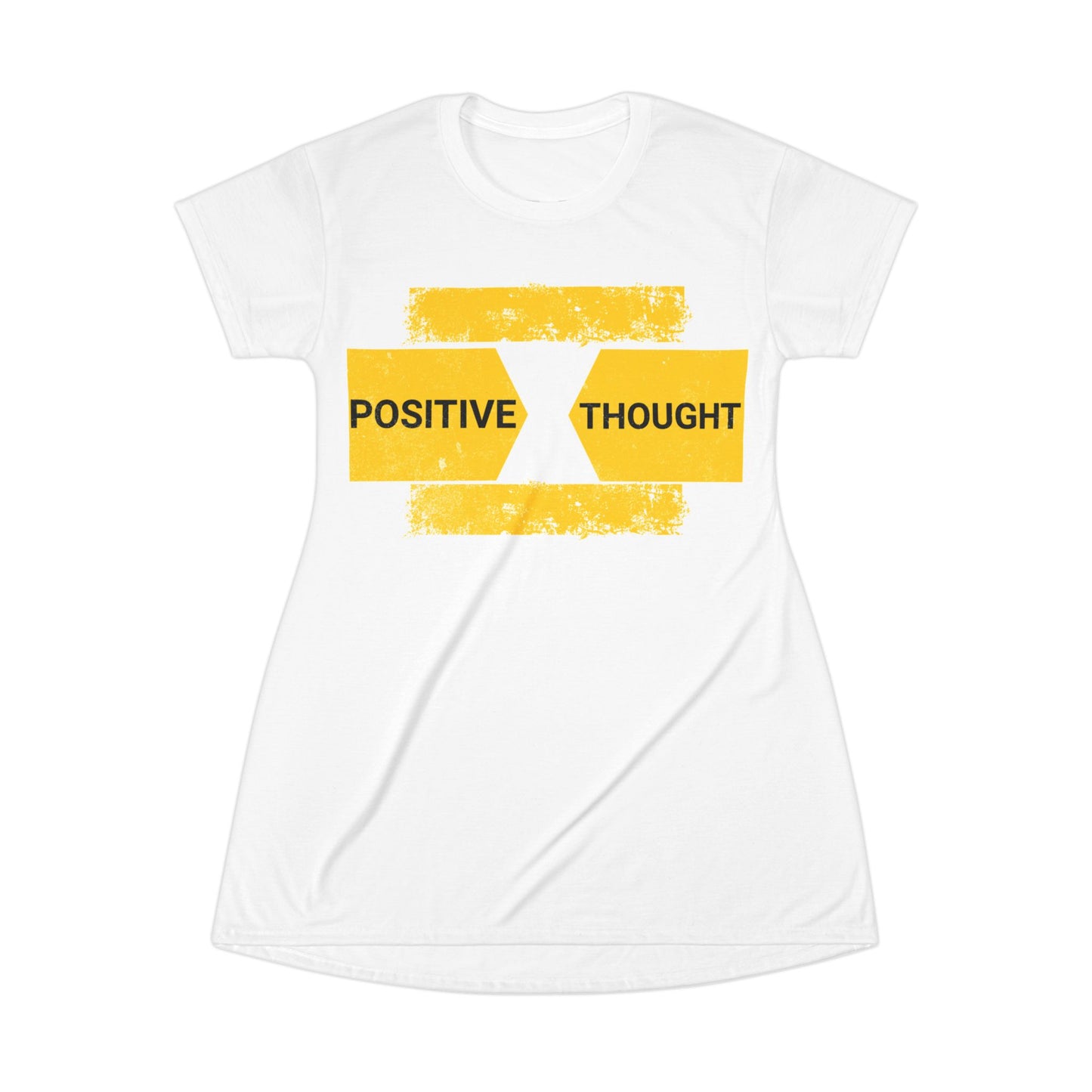 HUMANS BRAND - Positive Thought T-Shirt Dress - Uplifting Dreams & Visions Style