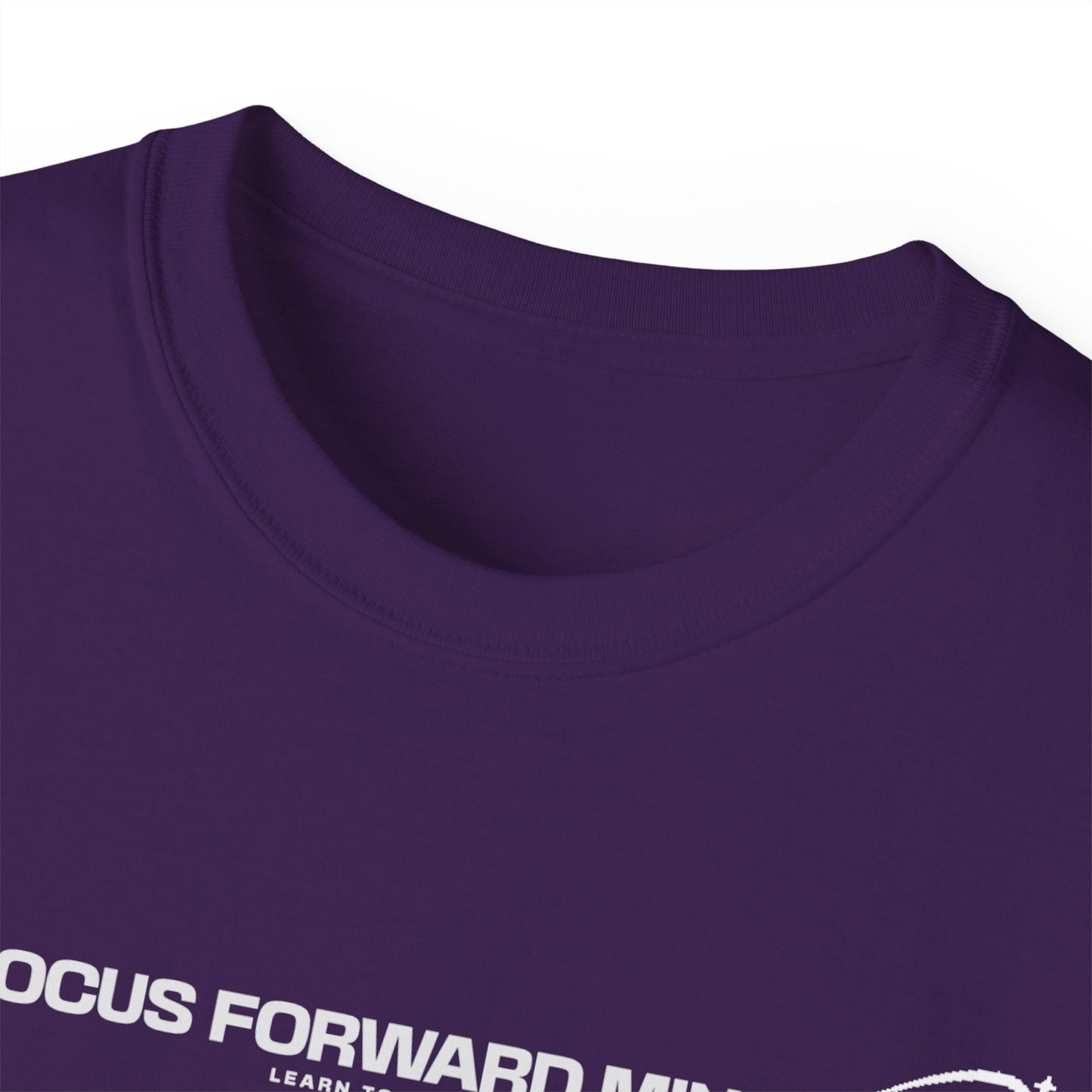 HUMANS APPAREL - Focus Forward Mindset Unisex Ultra Cotton Tee - Motivational Shirt for Everyday Inspiration
