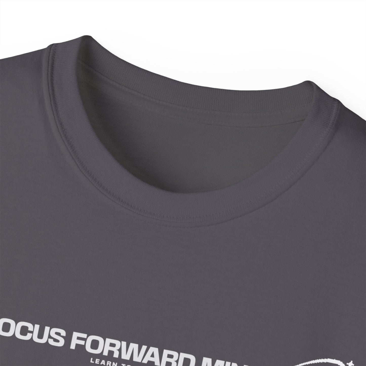 HUMANS APPAREL - Focus Forward Mindset Unisex Ultra Cotton Tee - Motivational Shirt for Everyday Inspiration