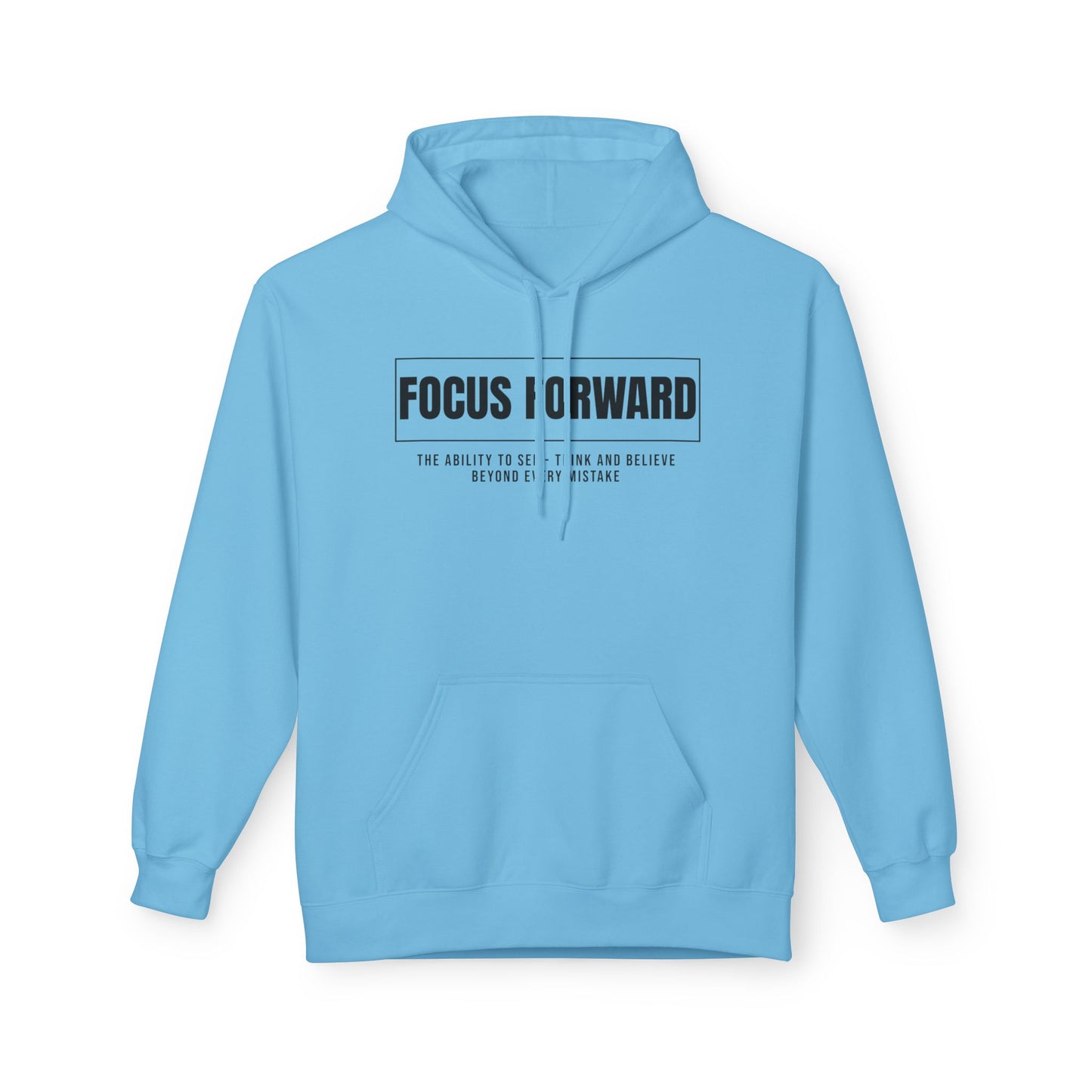 HUMANS APPAREL- "Focus Forward" Fleece Hoodie - Inspirational Fashion for Dreamers, Cozy Layer for Every Season, Motivational Gift for Friends, Unisex [...]