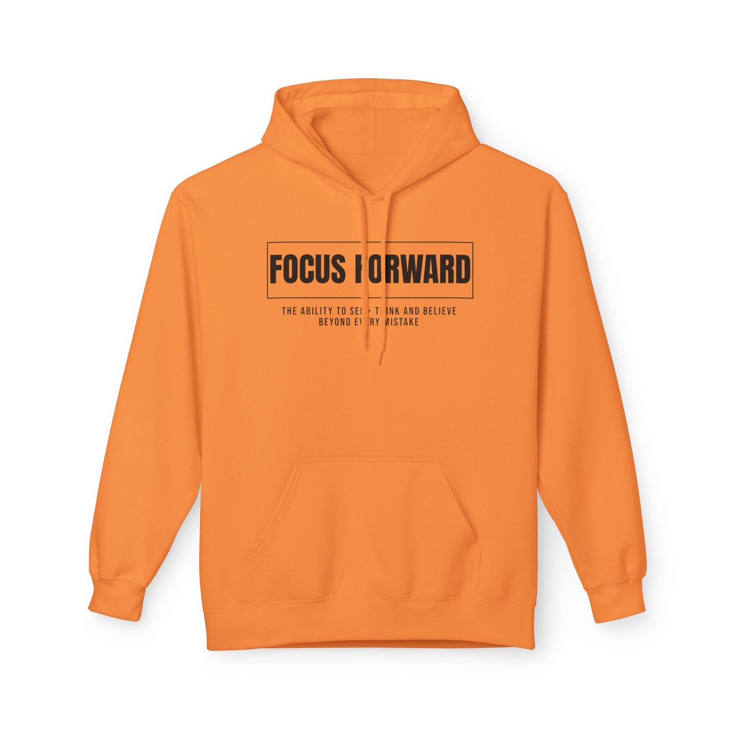 HUMANS APPAREL- "Focus Forward" Fleece Hoodie - Inspirational Fashion for Dreamers, Cozy Layer for Every Season, Motivational Gift for Friends, Unisex [...]
