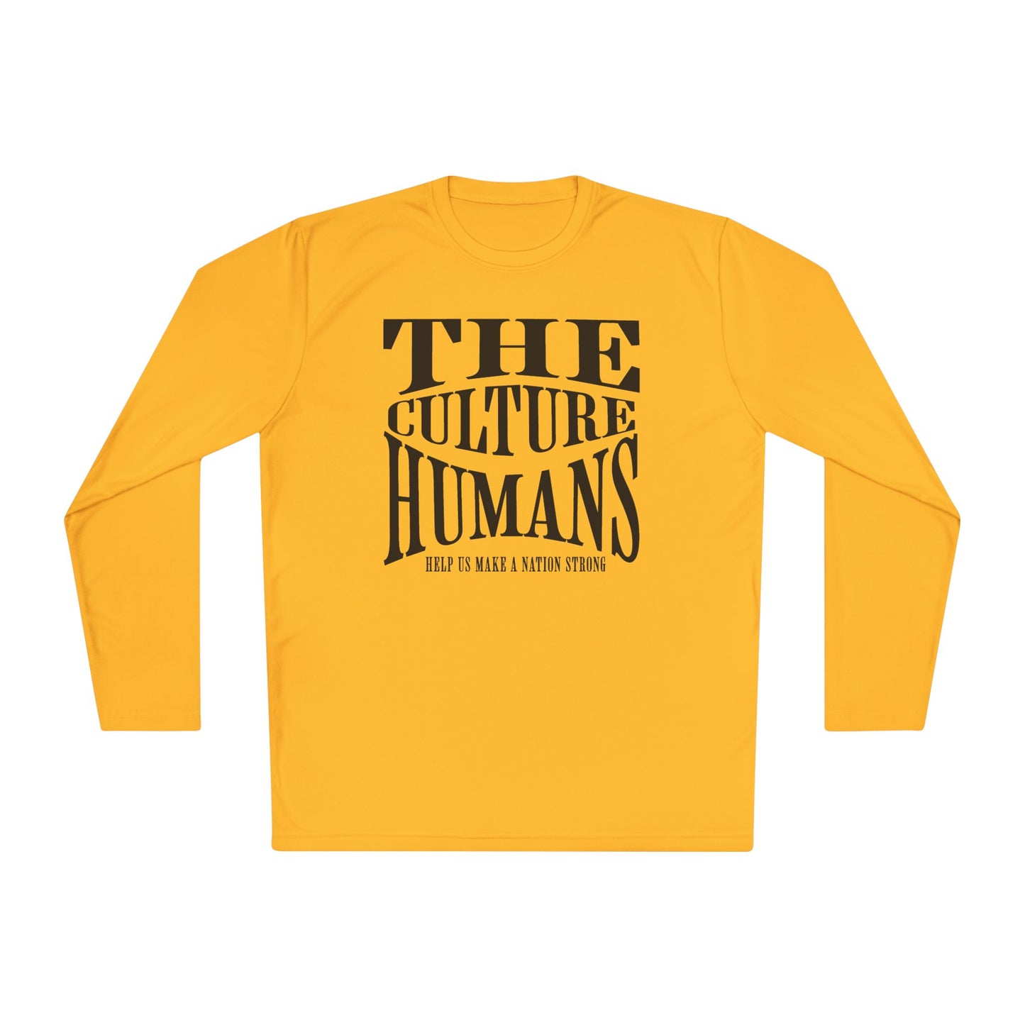 HUMANS APPAREL - Unisex Lightweight Long Sleeve Unisex Tee - The Culture Humans Design, Casual Wear