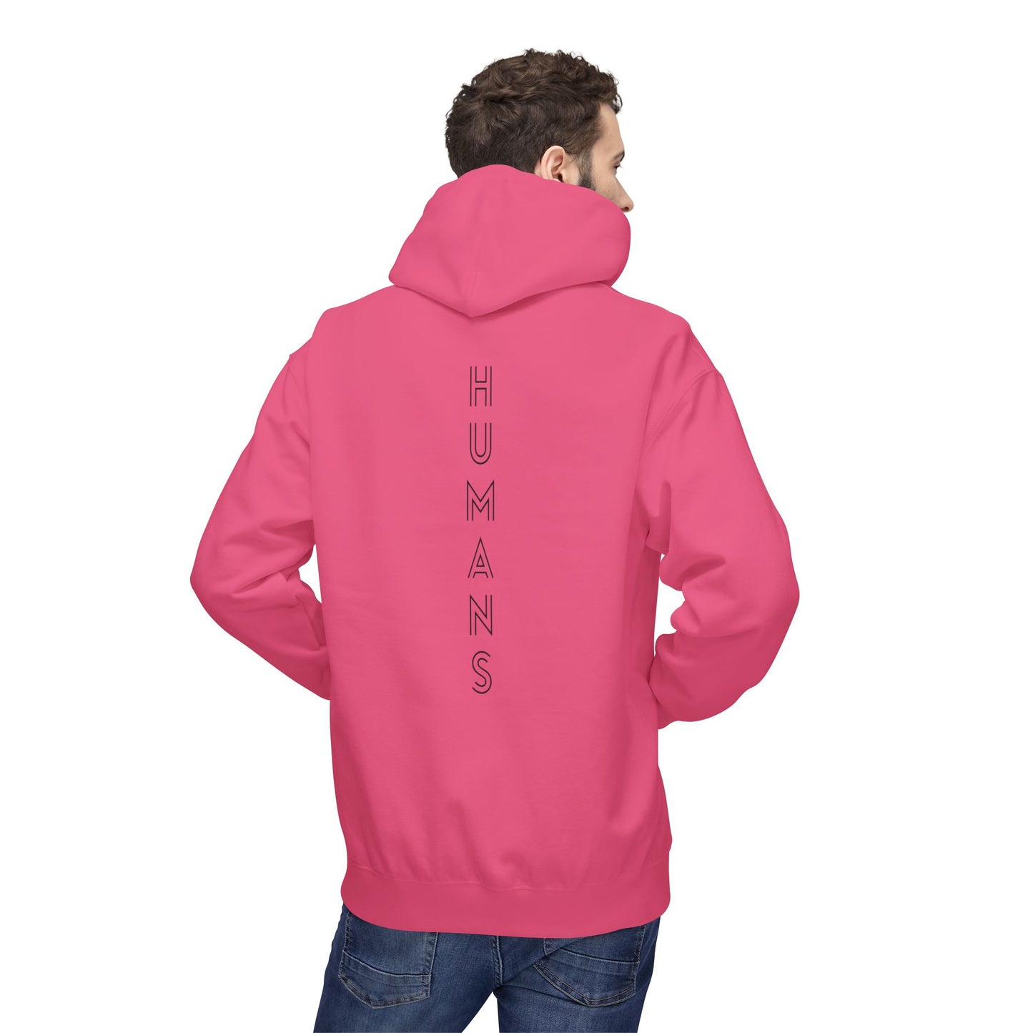 HUMANS APPAREL - The Bloodline is Humans Hoodie - Unisex Soft Style Fleece Sweatshirt