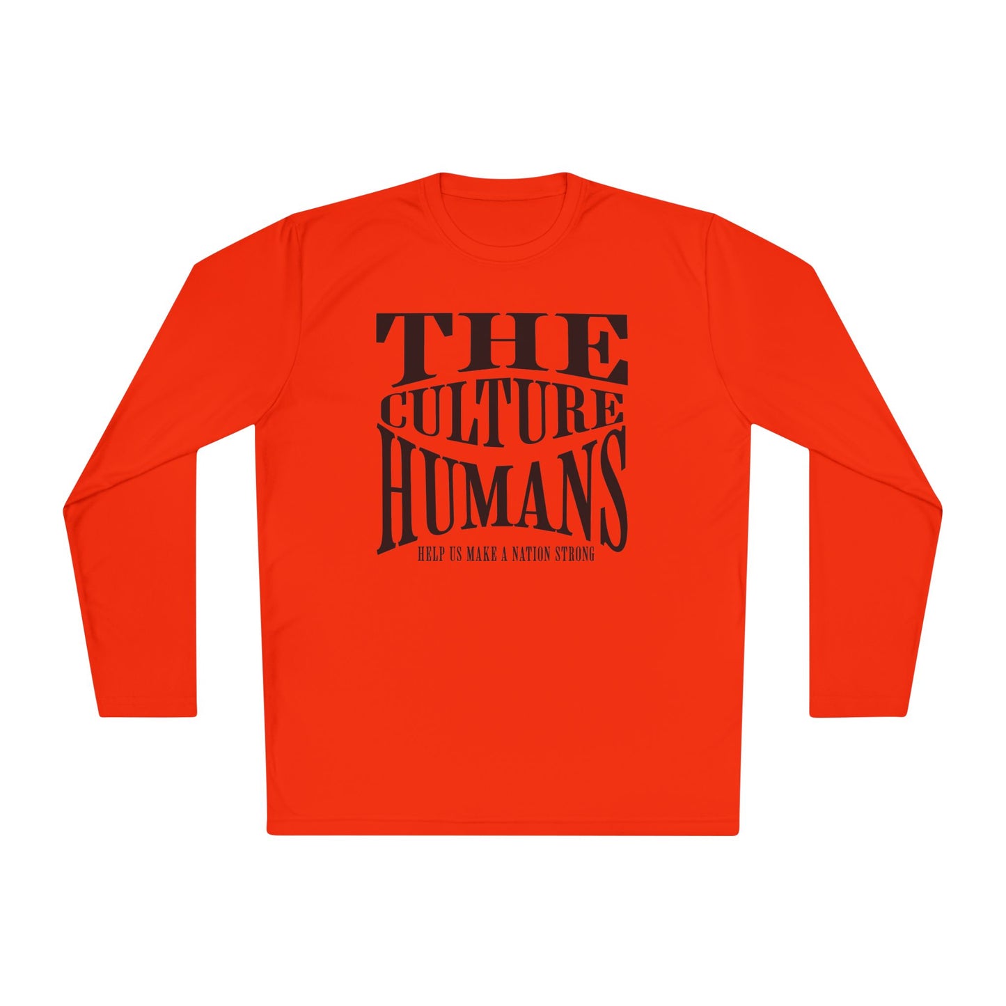 HUMANS APPAREL - Unisex Lightweight Long Sleeve Unisex Tee - The Culture Humans Design, Casual Wear