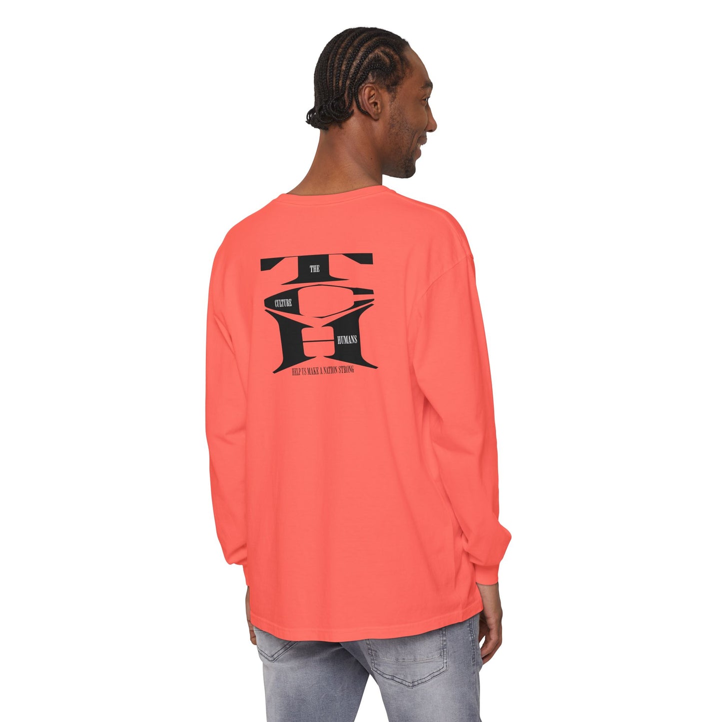 HUMANS APPAREL - Unisex Long Sleeve T-Shirt - 'Culture' Graphic Tee for Trendsetters
