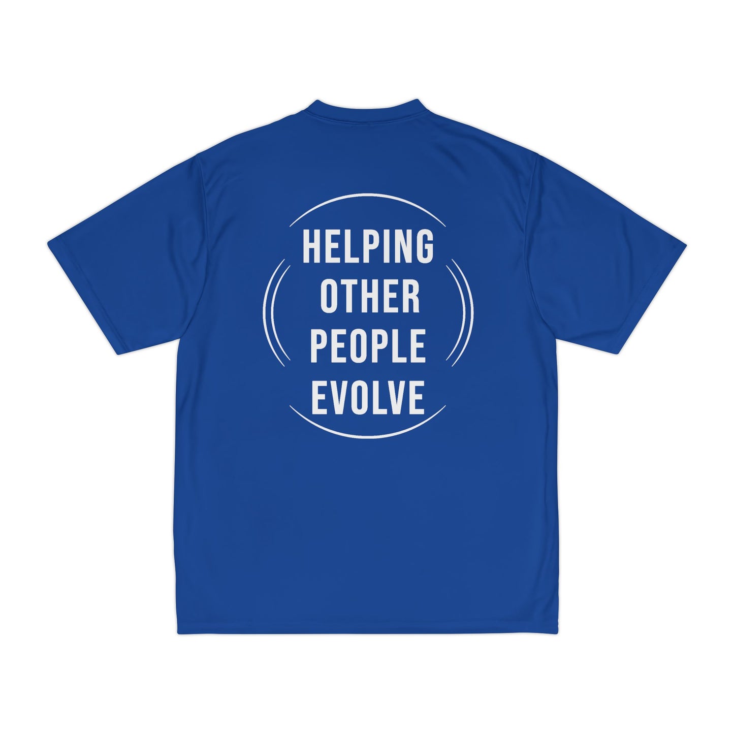 HUMANS APPAREL - Men's Performance T-Shirt - "HOPE" Helping Other People Evolve - Motivational Activewear