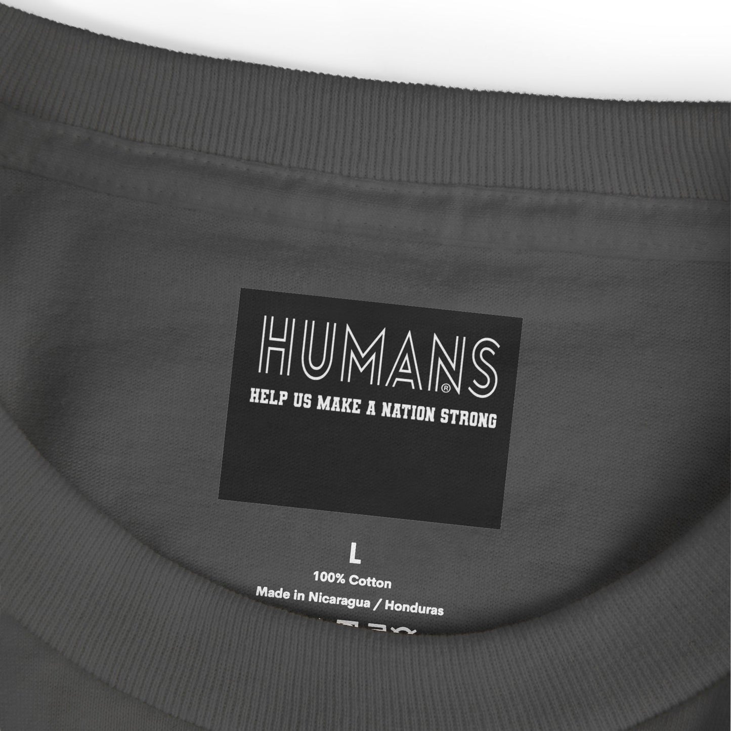 HUMANS APPAREL - Positive Thought, "We The Collective" Tee - Unisex Cotton Shirt for Unity and Support