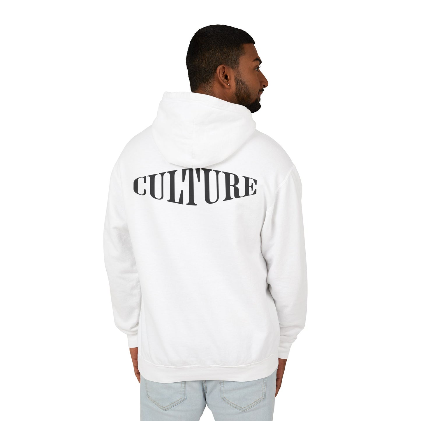HUMANS APPAREL - Inclusive Culture Unisex Lightweight Hooded Sweatshirt | Motivational Gift for All | Perfect for Casual Wear