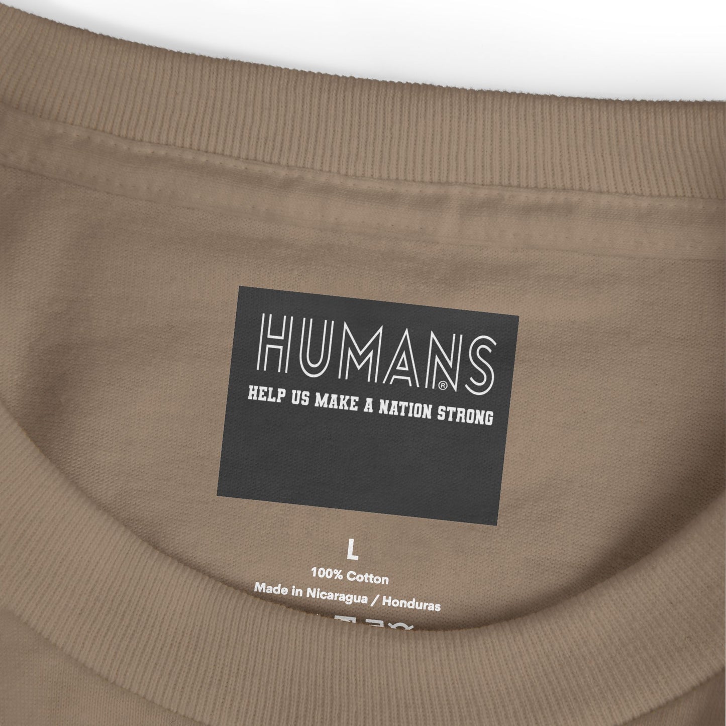 HUMANS APPAREL - Positive Thought, "We The Collective" Tee - Unisex Cotton Shirt for Unity and Support