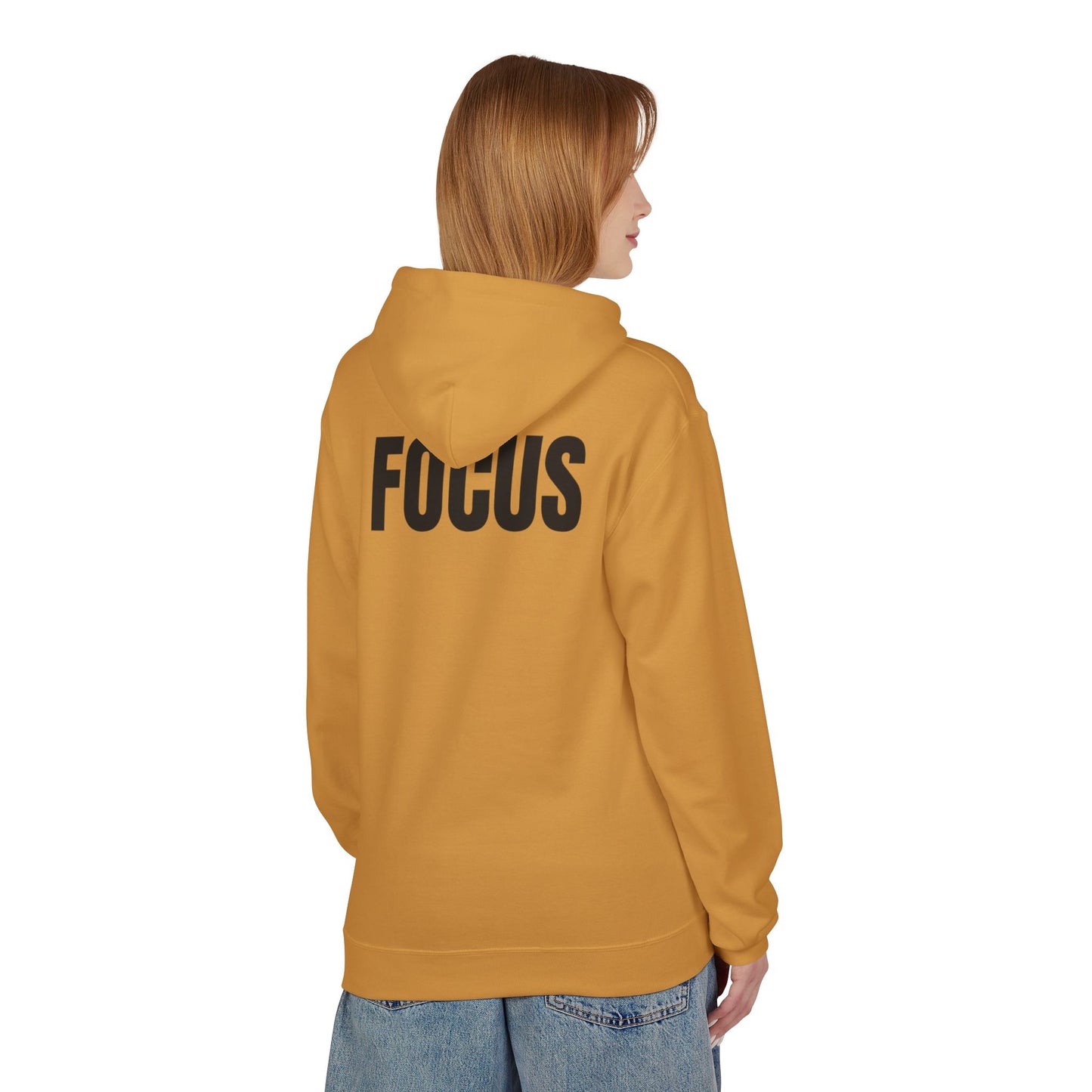 HUMANS APPAREL- "Focus Forward" Fleece Hoodie - Inspirational Fashion for Dreamers, Cozy Layer for Every Season, Motivational Gift for Friends, Unisex [...]