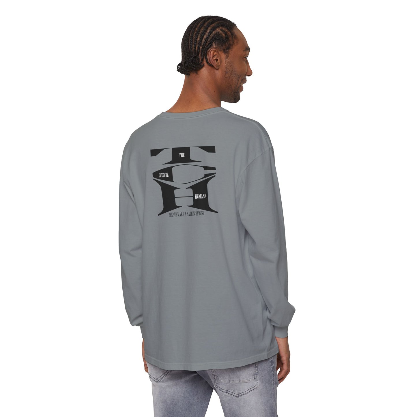 HUMANS APPAREL - Unisex Long Sleeve T-Shirt - 'Culture' Graphic Tee for Trendsetters