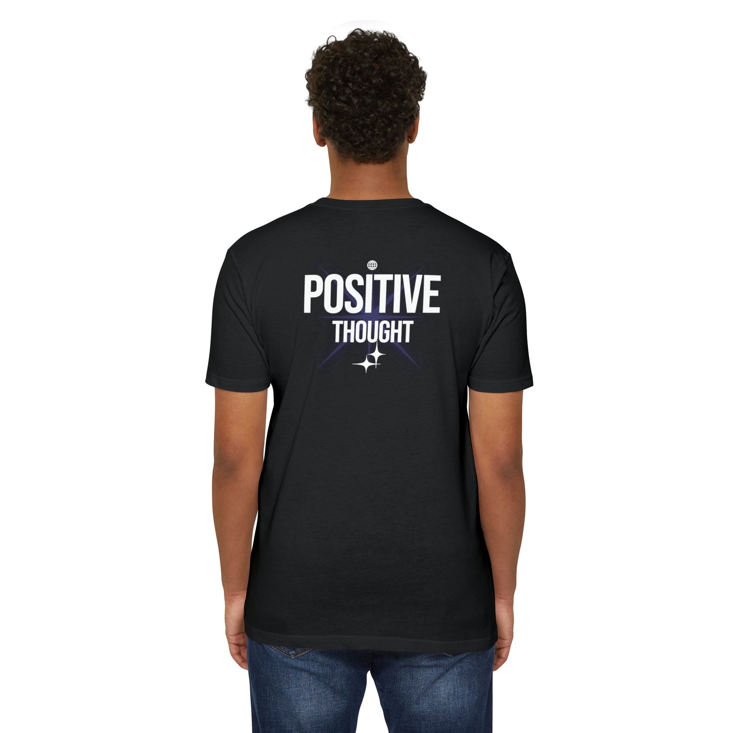 HUMANS APPAREL - Positive Thought Unisex CVC Jersey T-Shirt - Inspirational Quote Tee "Passion, Drive & Desire"