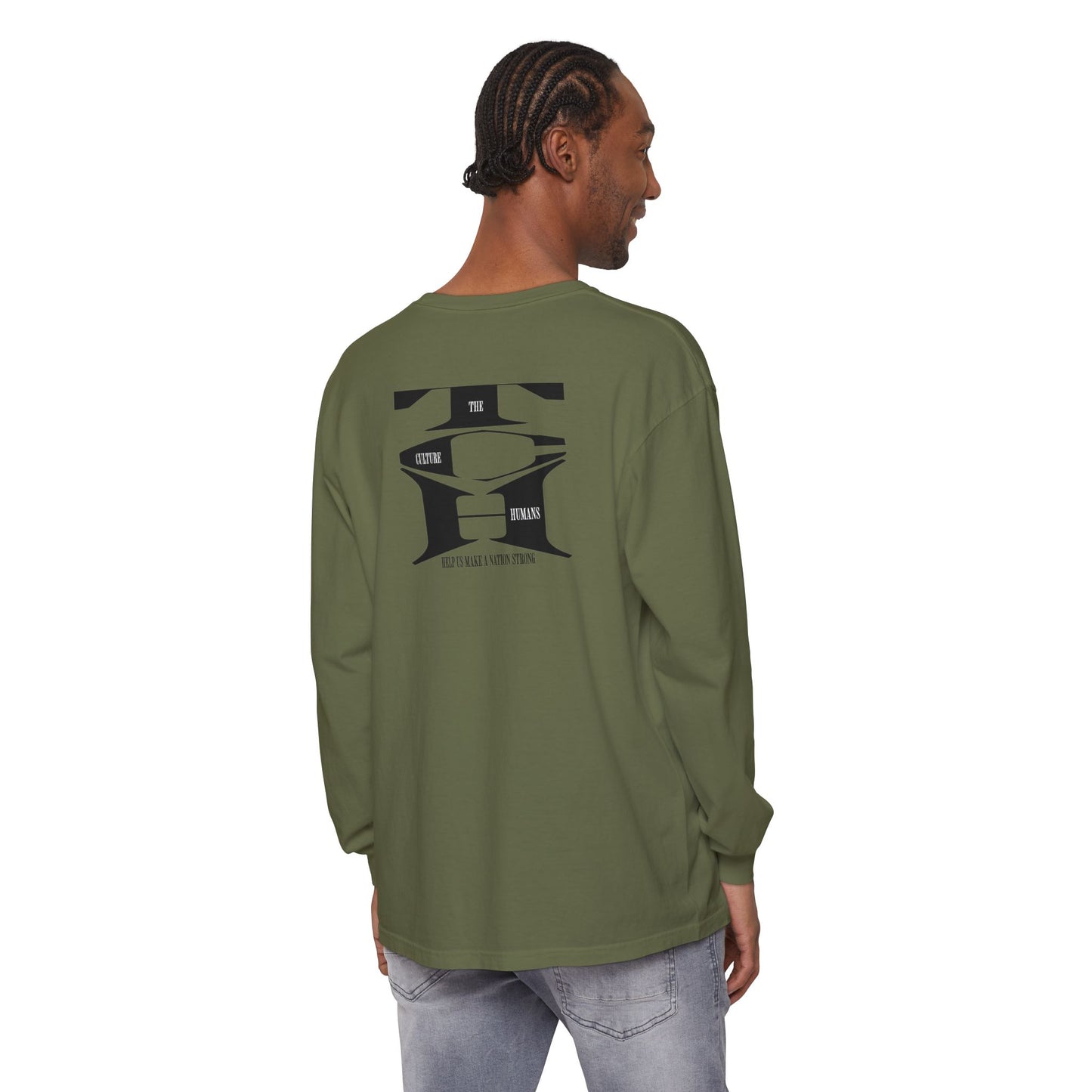 HUMANS APPAREL - Unisex Long Sleeve T-Shirt - 'Culture' Graphic Tee for Trendsetters