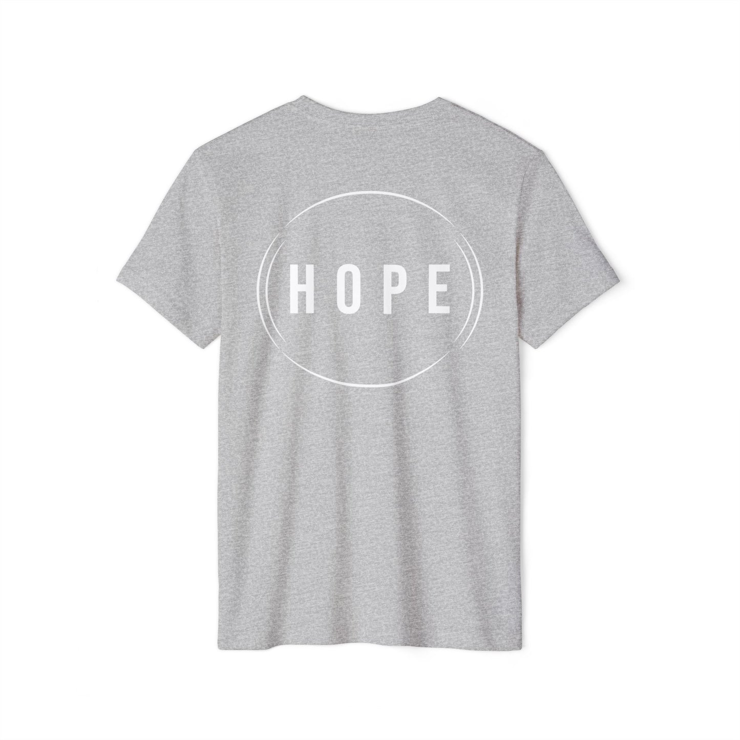 HUMANS APPAREL - Eco-Friendly Hope T-Shirt - Inspiring Message for Growth, Unisex Organic Tee.