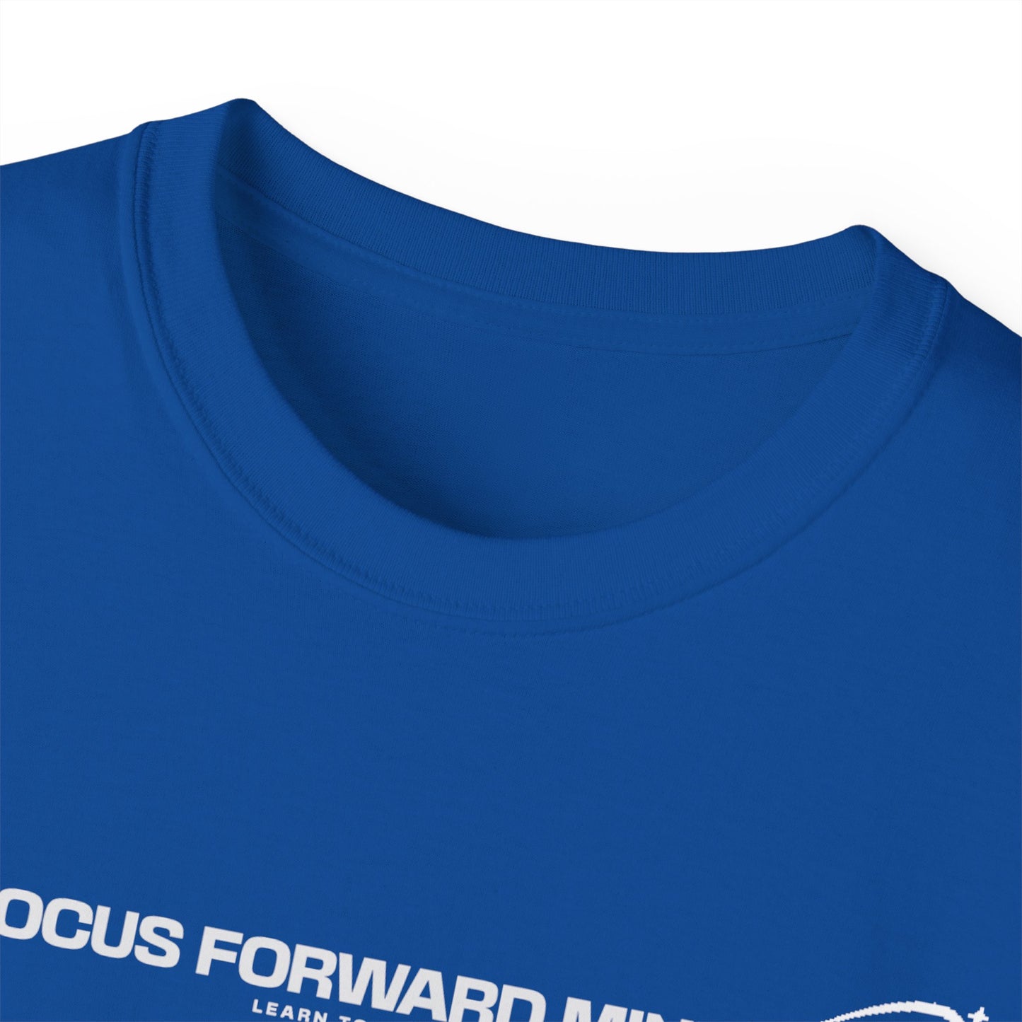HUMANS APPAREL - Focus Forward Mindset Unisex Ultra Cotton Tee - Motivational Shirt for Everyday Inspiration