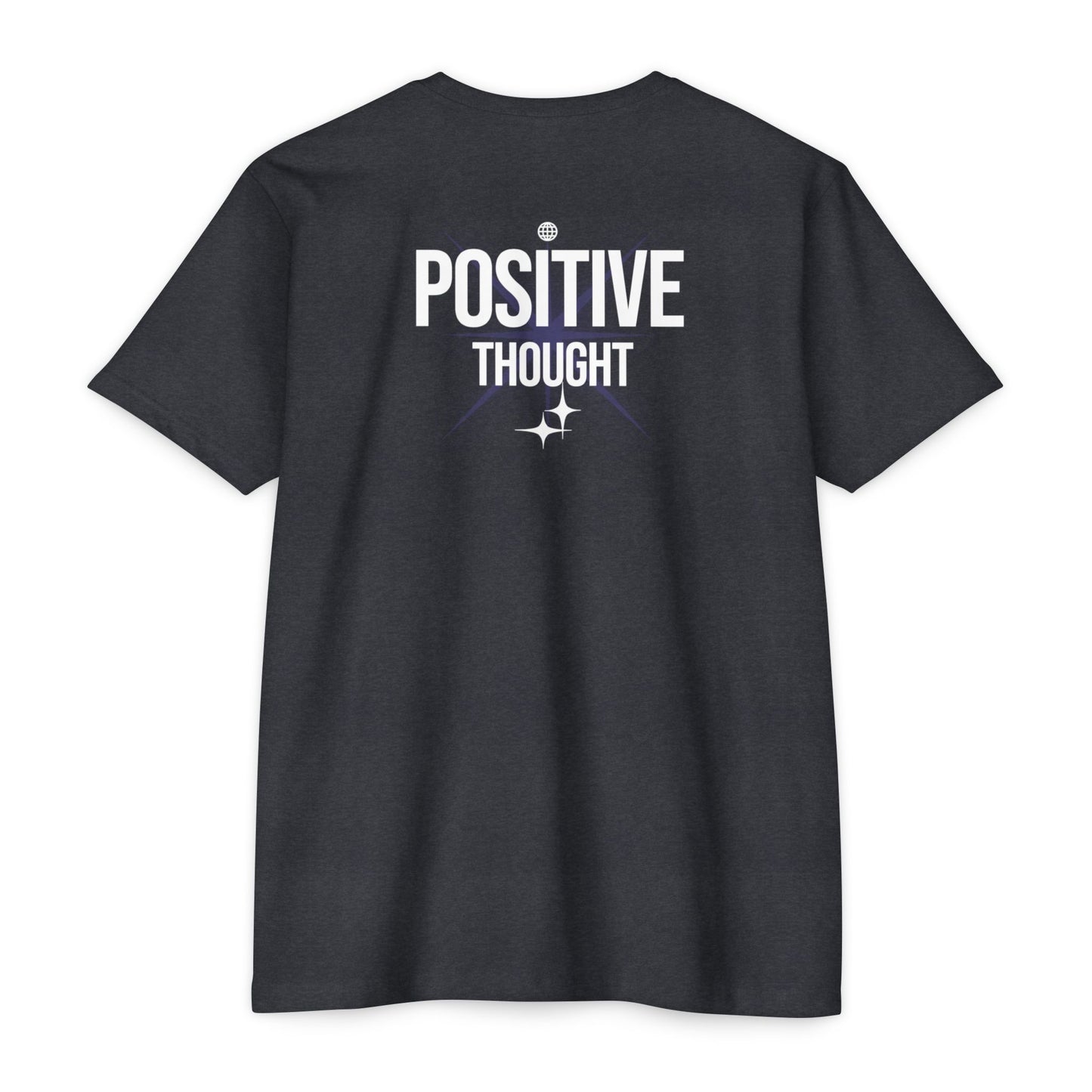 HUMANS APPAREL - Positive Thought Unisex CVC Jersey T-Shirt - Inspirational Quote Tee "Passion, Drive & Desire"